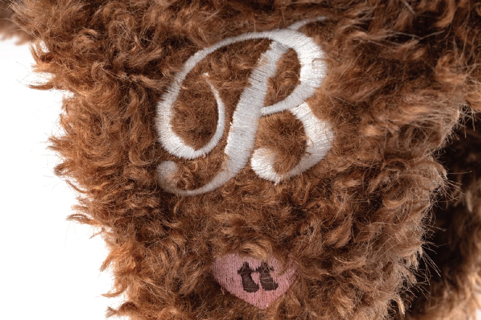 TWINBUTA Heart-Patch Faux Fur Trapper Hat