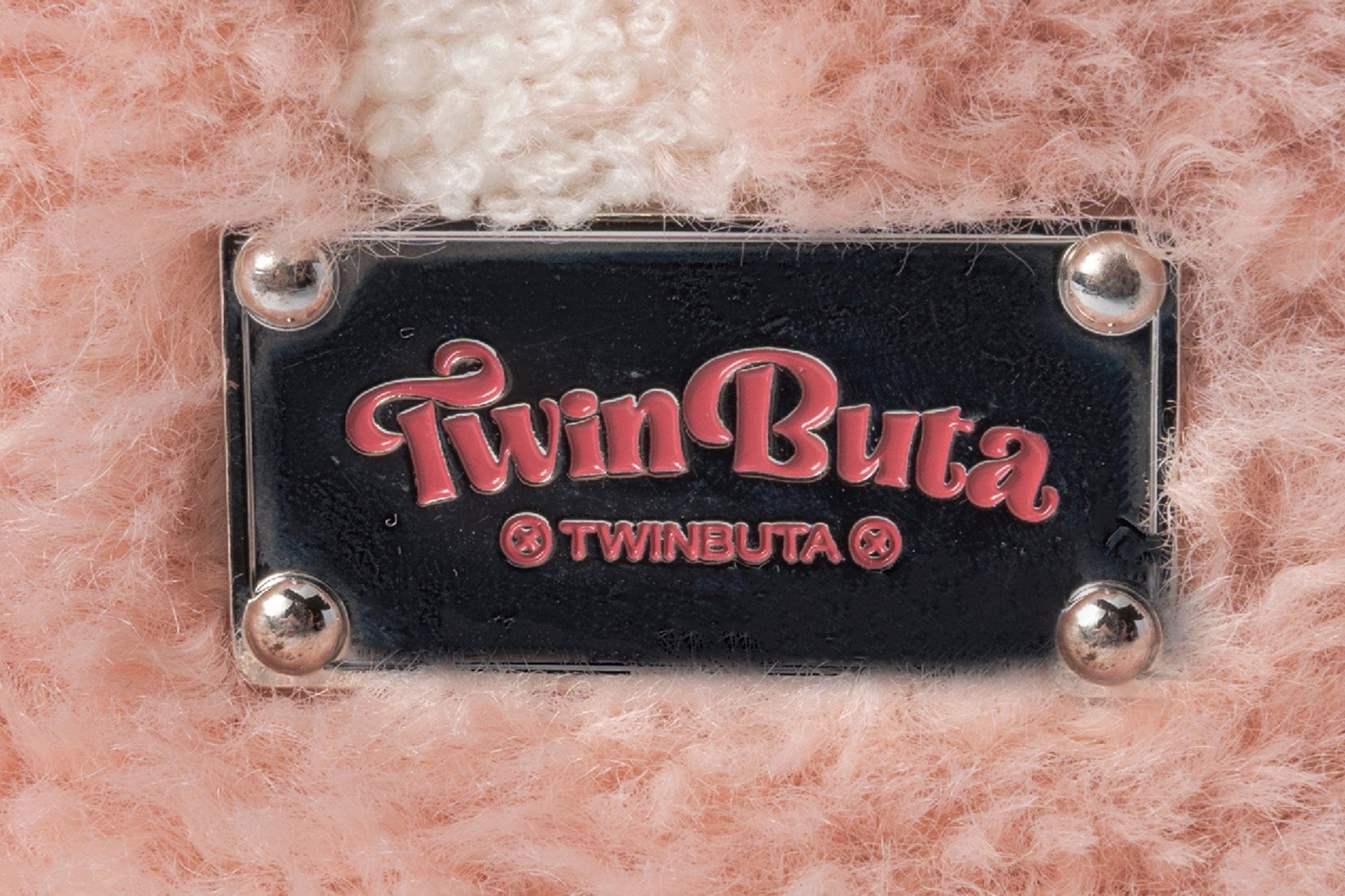 TWINBUTA Polka Plush Faux Fur Bucket Hat