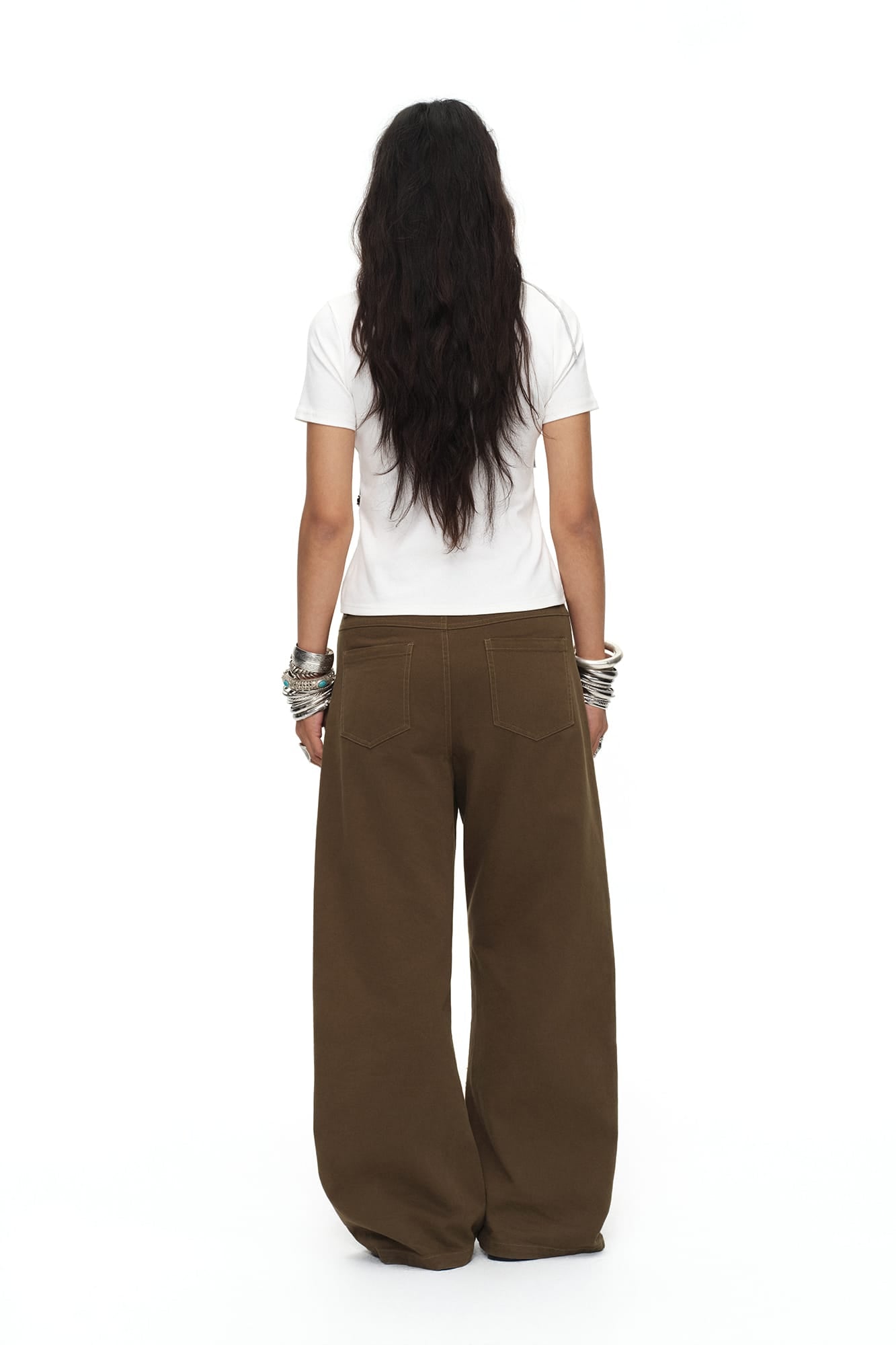 OINIMI Essential Wide-Leg Workwear Pants