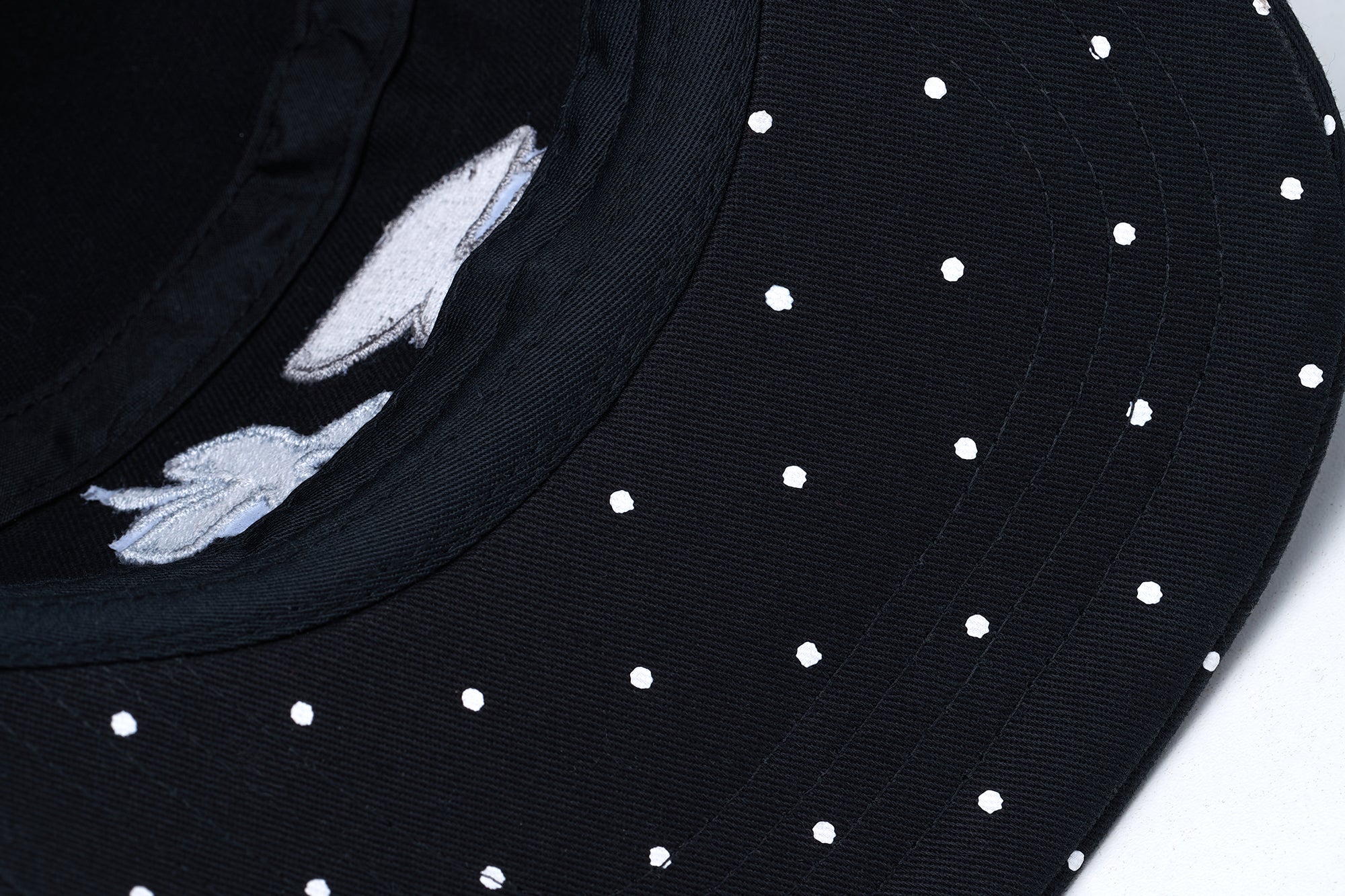 SANB Polka Dot Embroidered Trucker Hat