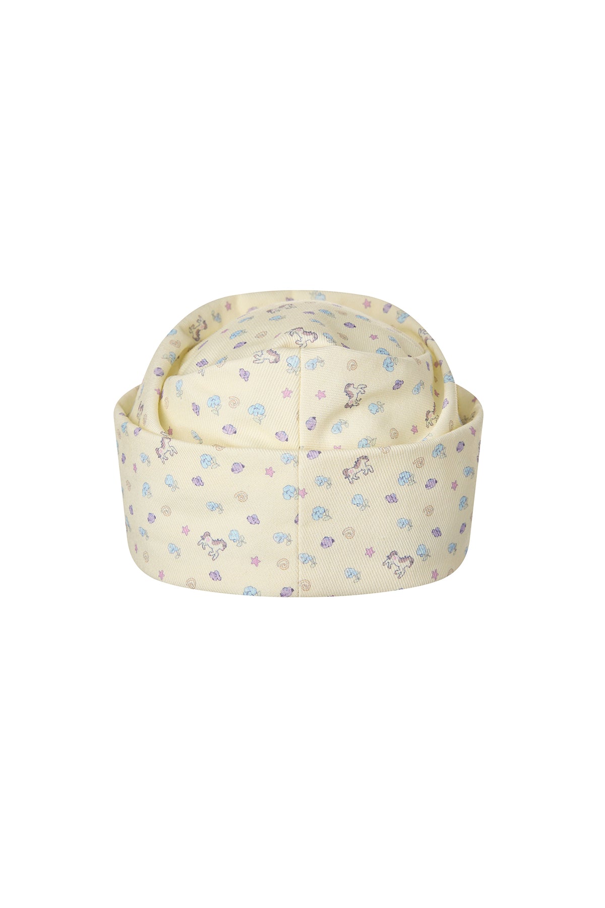 BETWEENAND Pony Full-Print Denim Cadet Cap