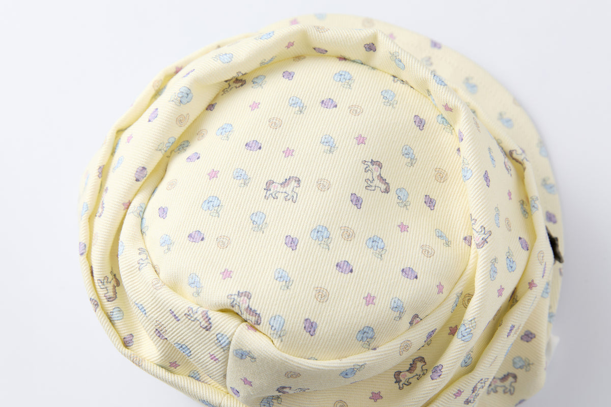 BETWEENAND Pony Full-Print Denim Cadet Cap