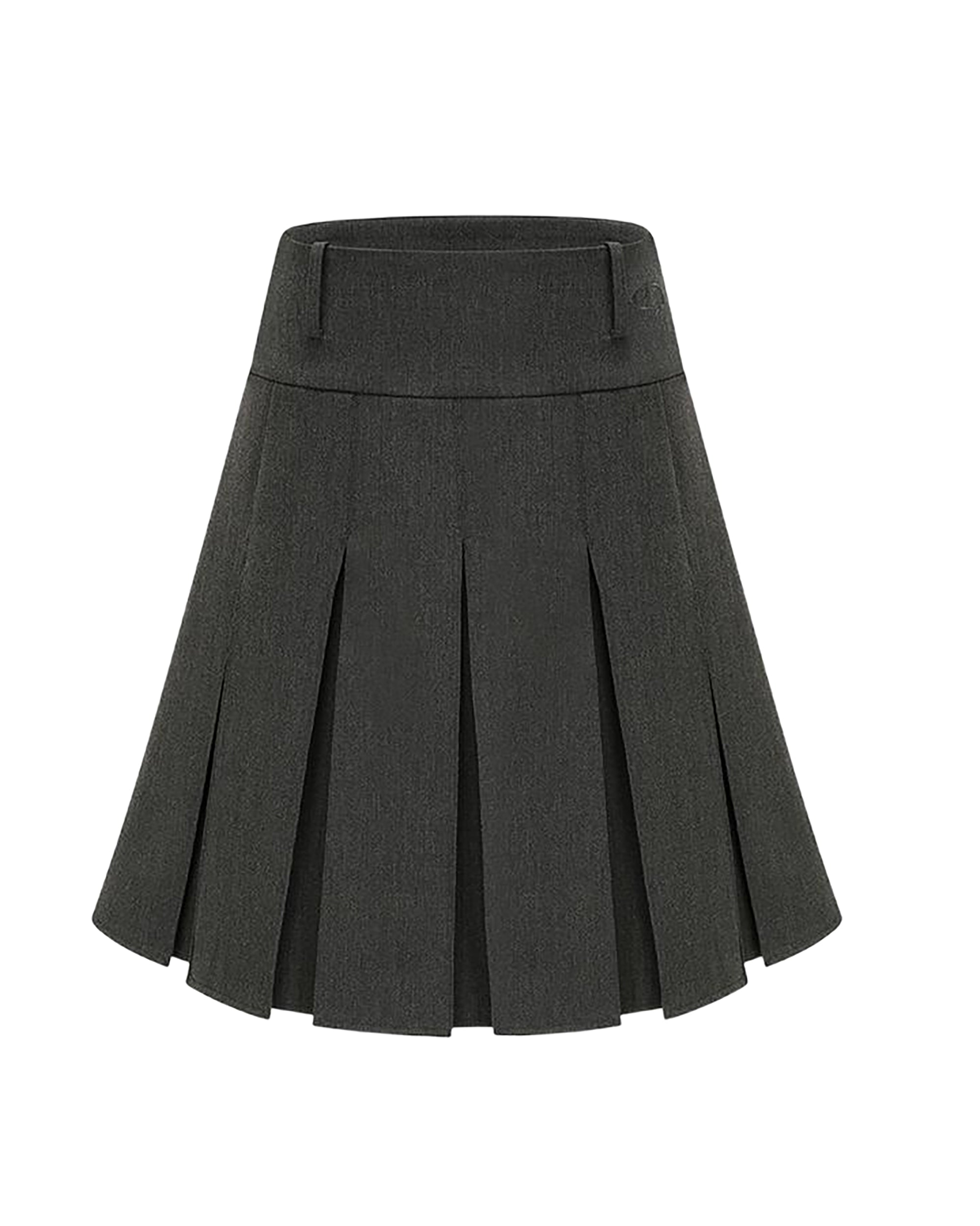PCLA Essential Pleated A-Line Skirt
