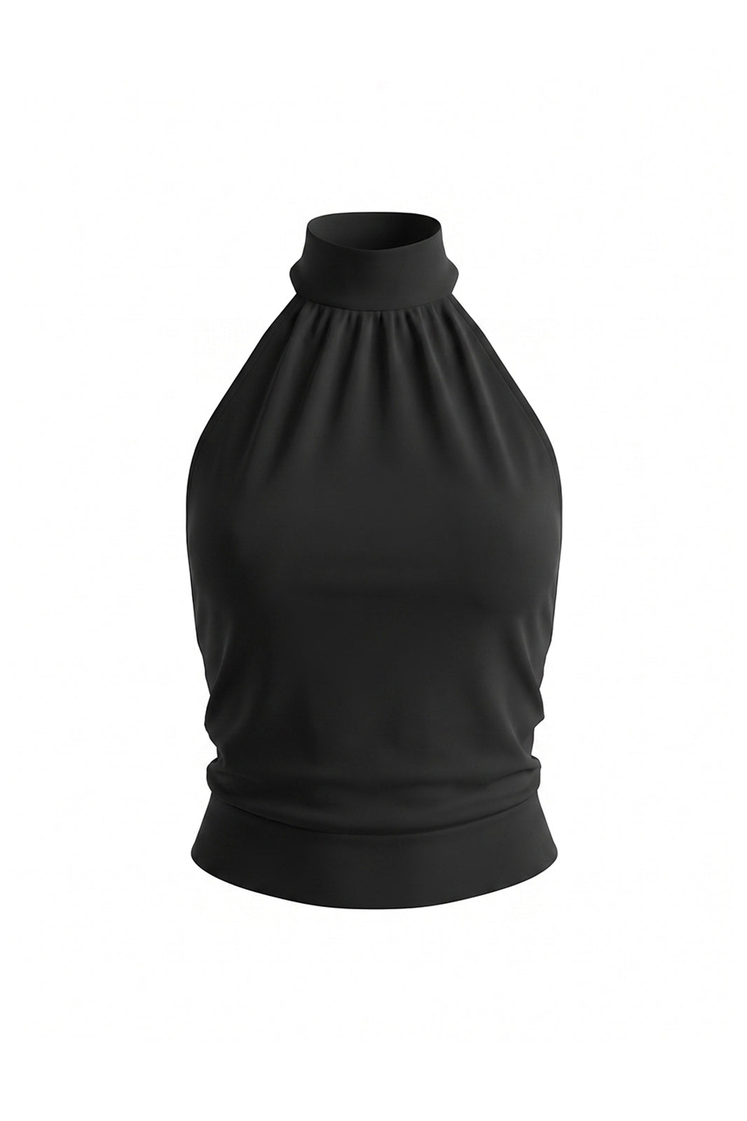 AE30 SAINT Open-Back Fringe Halter Top
