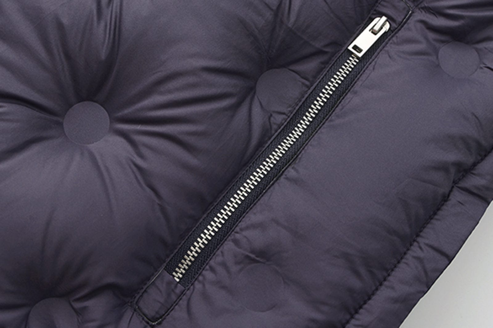 VANN VALRENCE Bubble-Quilted High-Neck Down Vest