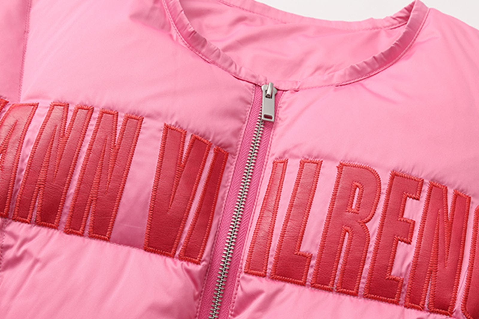 VANN VALRENCE LOGO Patch Quilted Down Vest