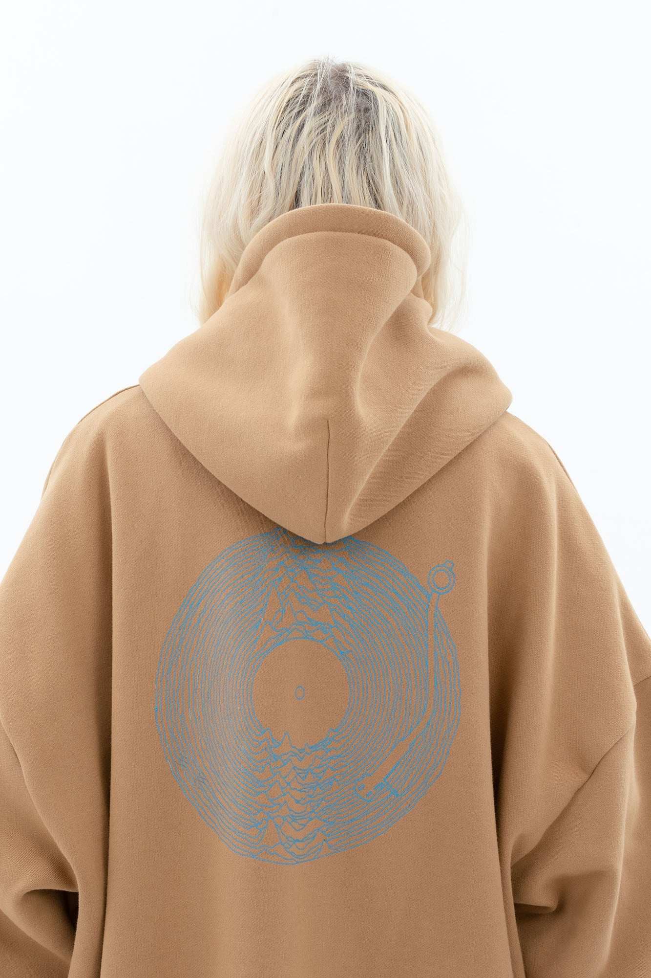 ERROR CODE ROBOT Fleetwood Mac Graphic Oversized Hooded Jacket