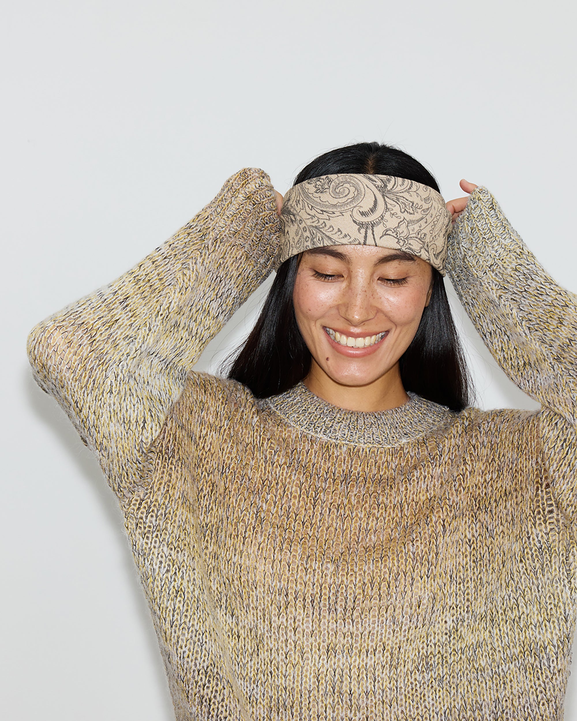 PCLA Paisley Beaded Multi-Way Scarf