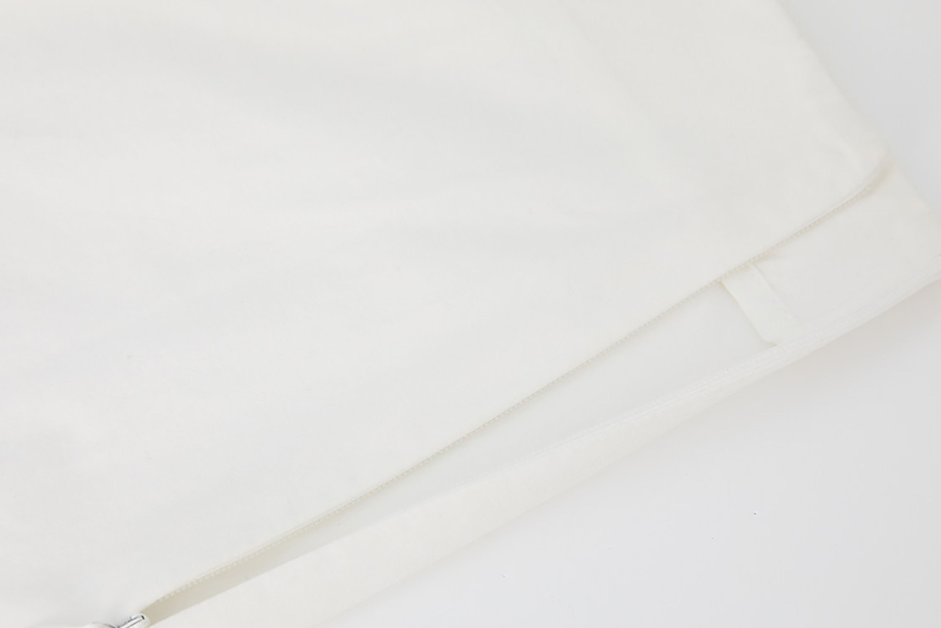 COMMAND N Striped Drape Cotton Straight-Leg Pants