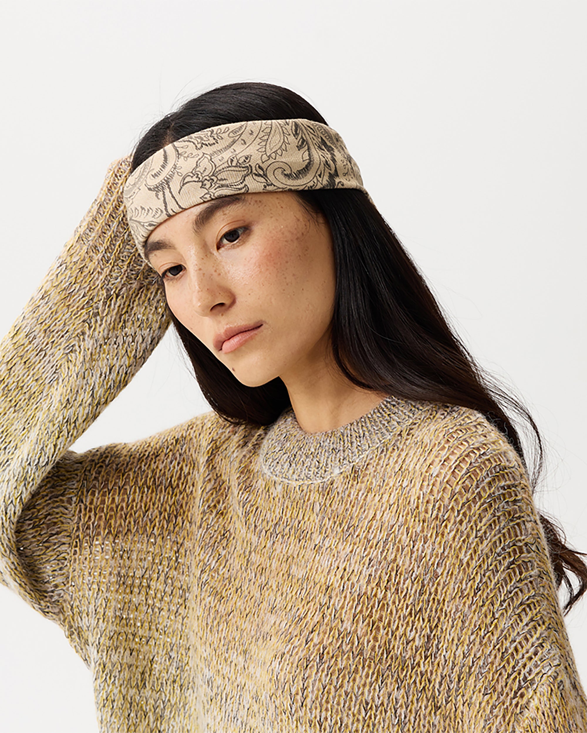 PCLA Paisley Beaded Multi-Way Scarf