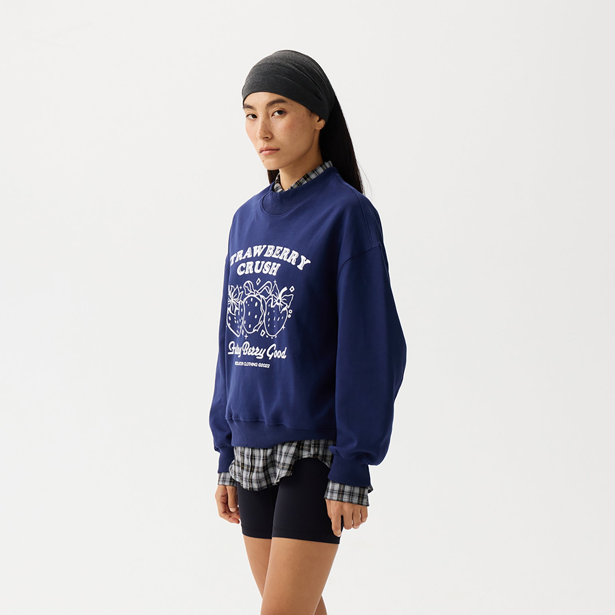PCLA Retro Strawberry Crush Graphic Pullover