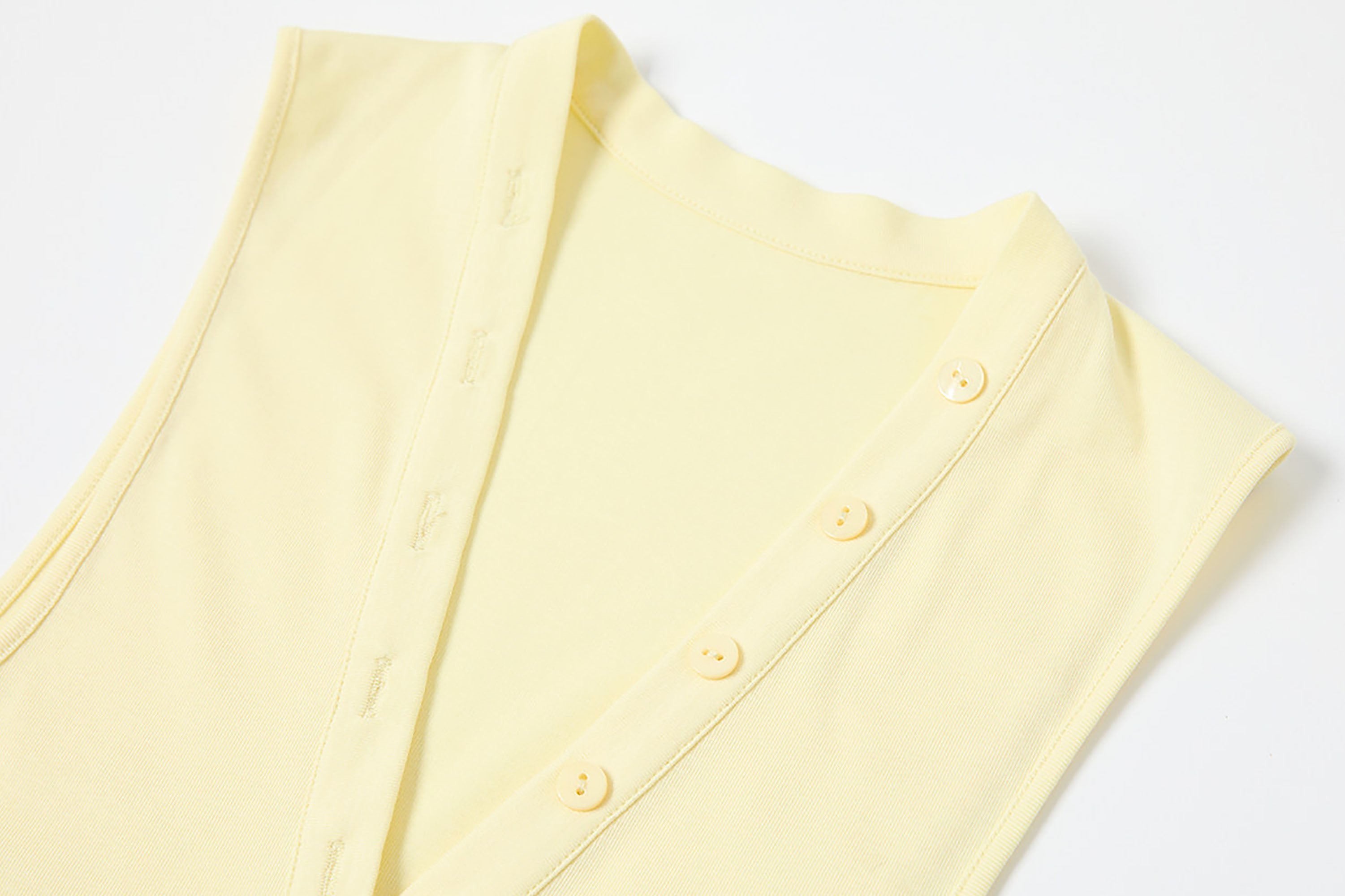 COMMAND N Essential V-Neck Tencel-Cotton Tank Top