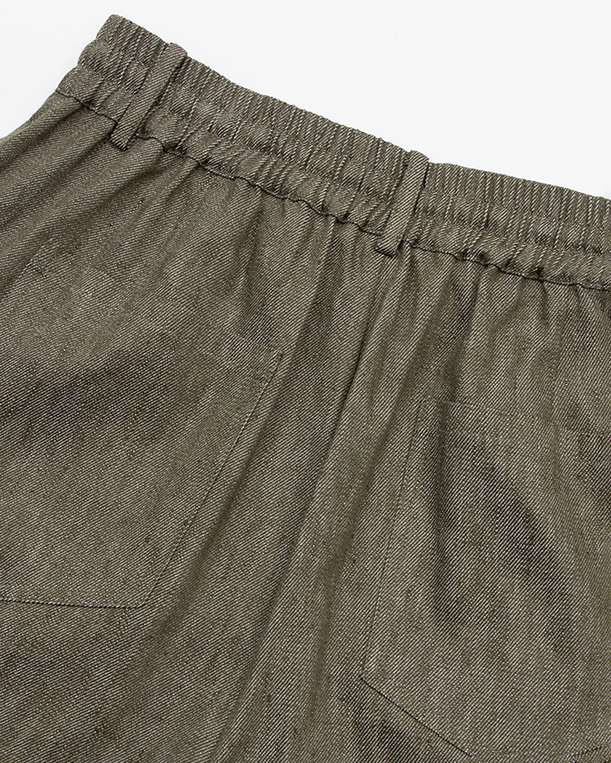 COMMAND N Relaxed Cotton-Linen Drawstring Pants