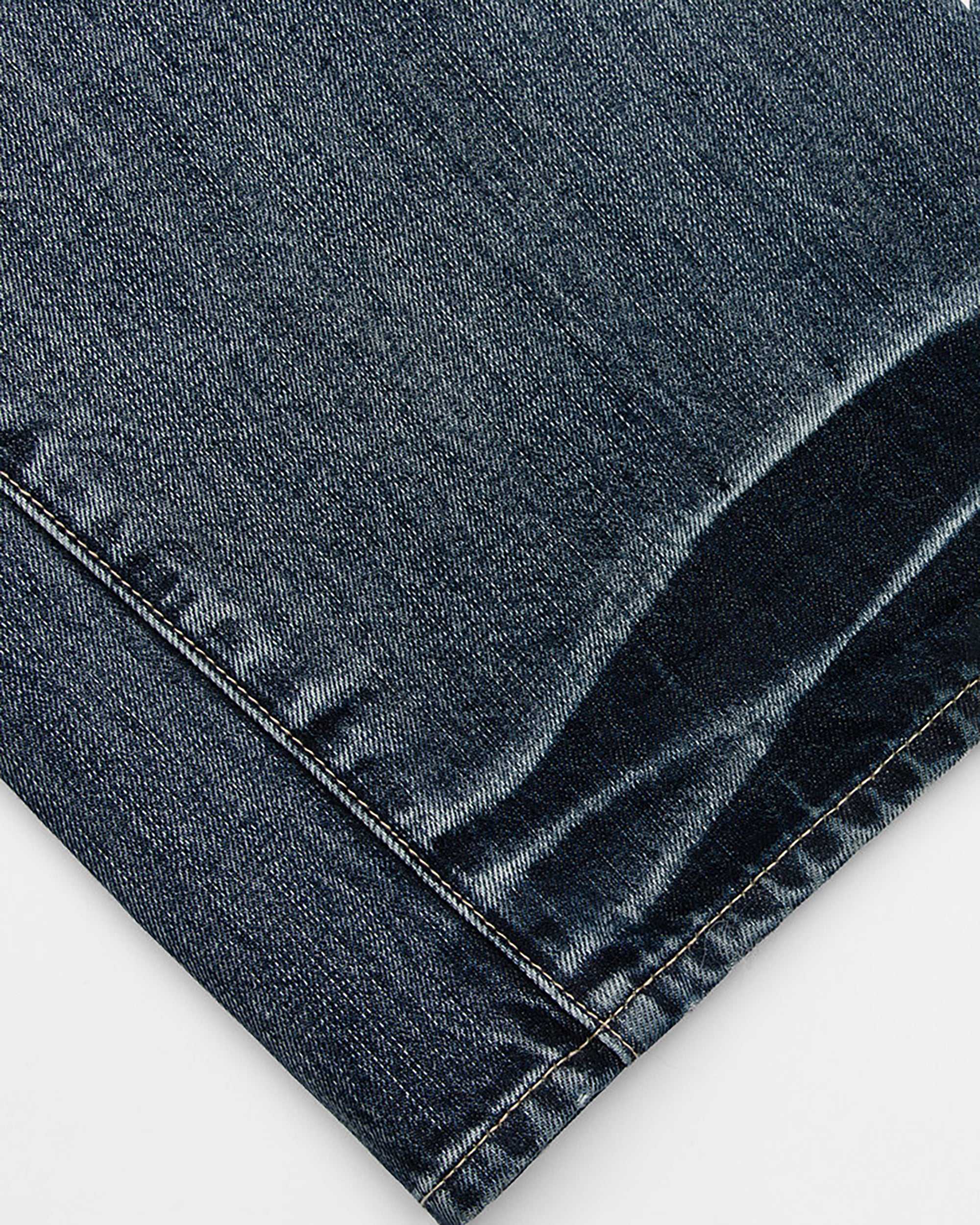 COMMAND N Retro Washed Selvedge Wide-Leg Jeans