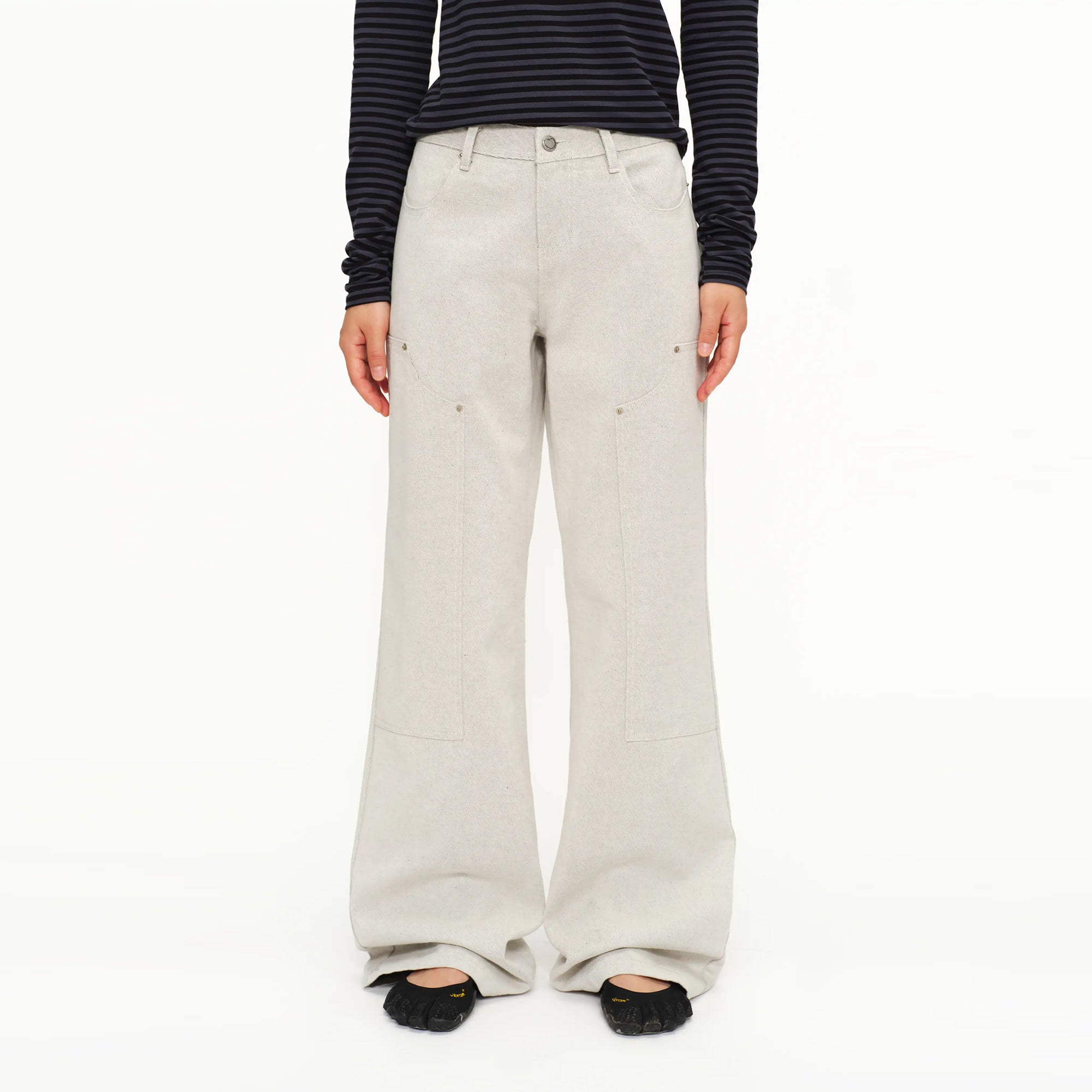 OINIMI Wing Stitch Double-Keen Straight-Leg Jeans