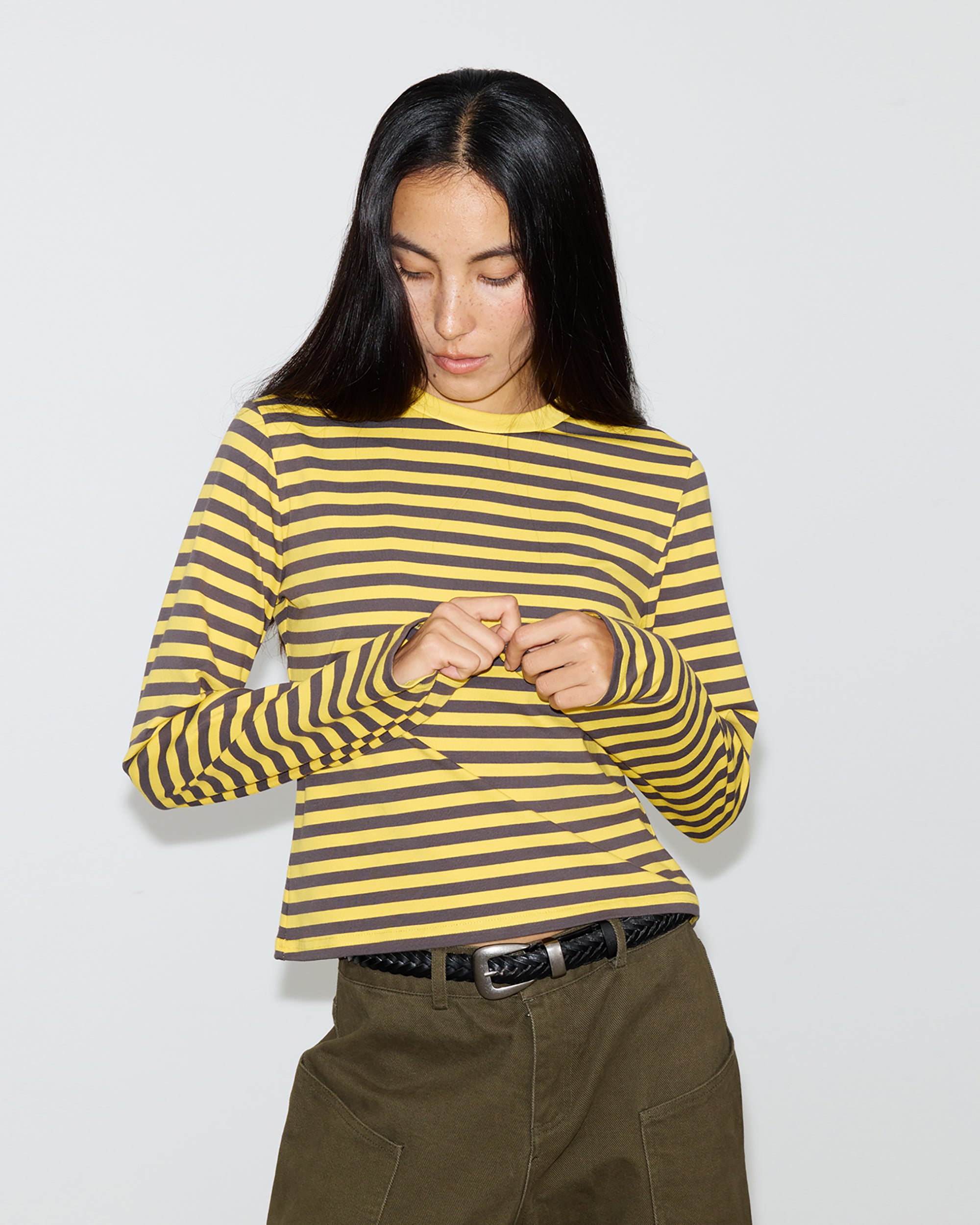 PCLA Essential Striped Long-Sleeve Tee