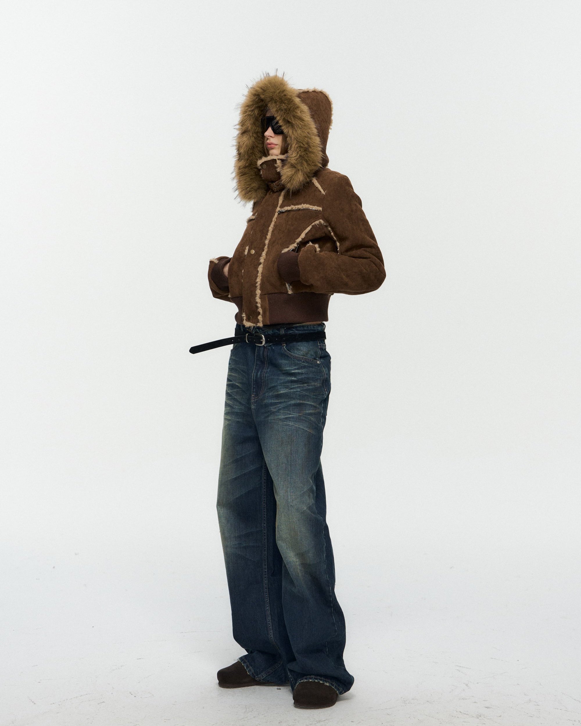 10AMSOTIIIIIIRED Washed Diamond Whisker Baggy Jeans