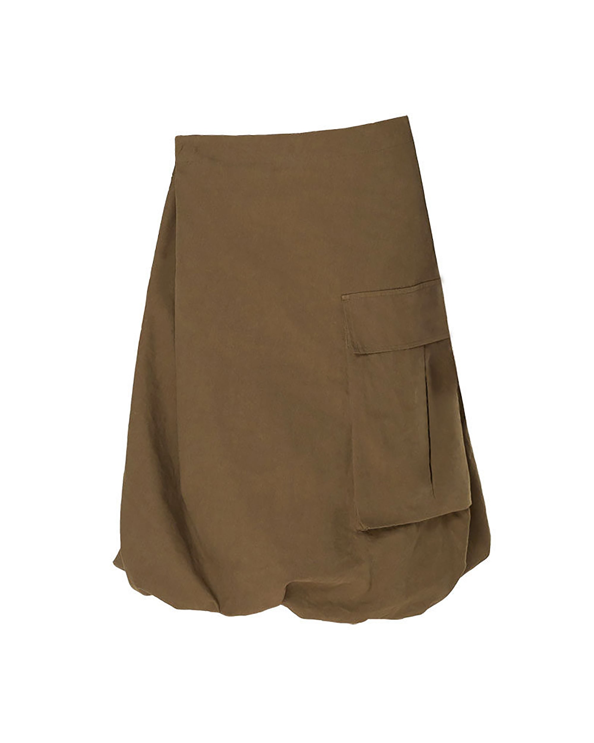 COMMAND N Cargo Pocket Balloon Midi Skirt