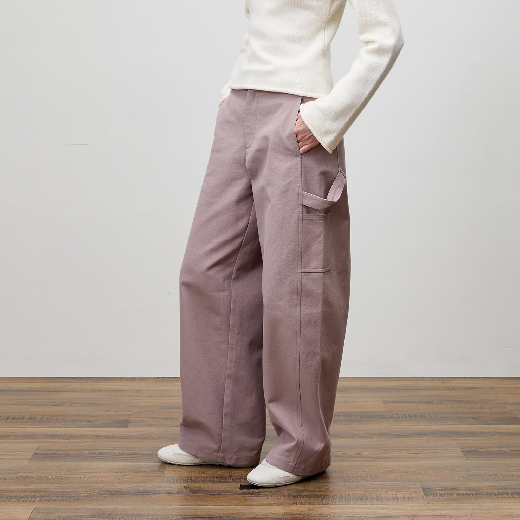 COMMAND N Curved Heavy Canvas Workwear Pants