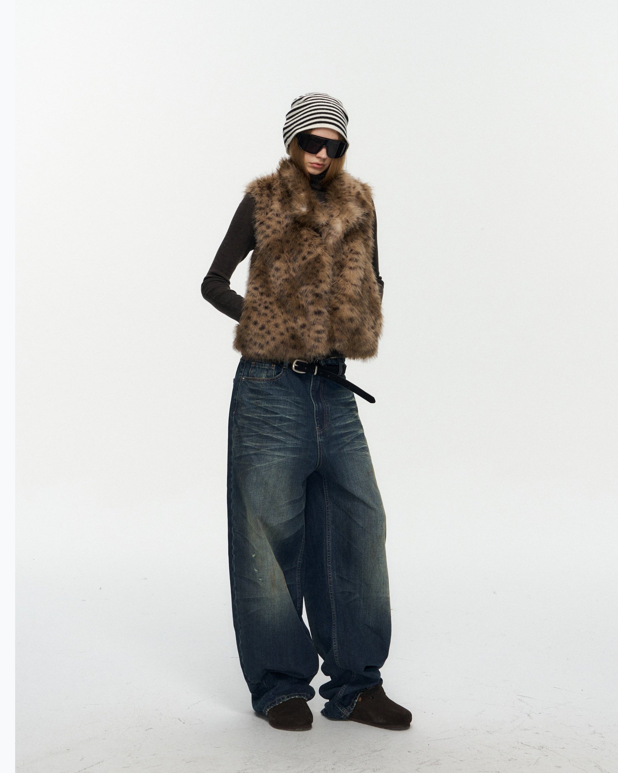 10AMSOTIIIIIIRED Classic Merino Wool-Blend Beanie