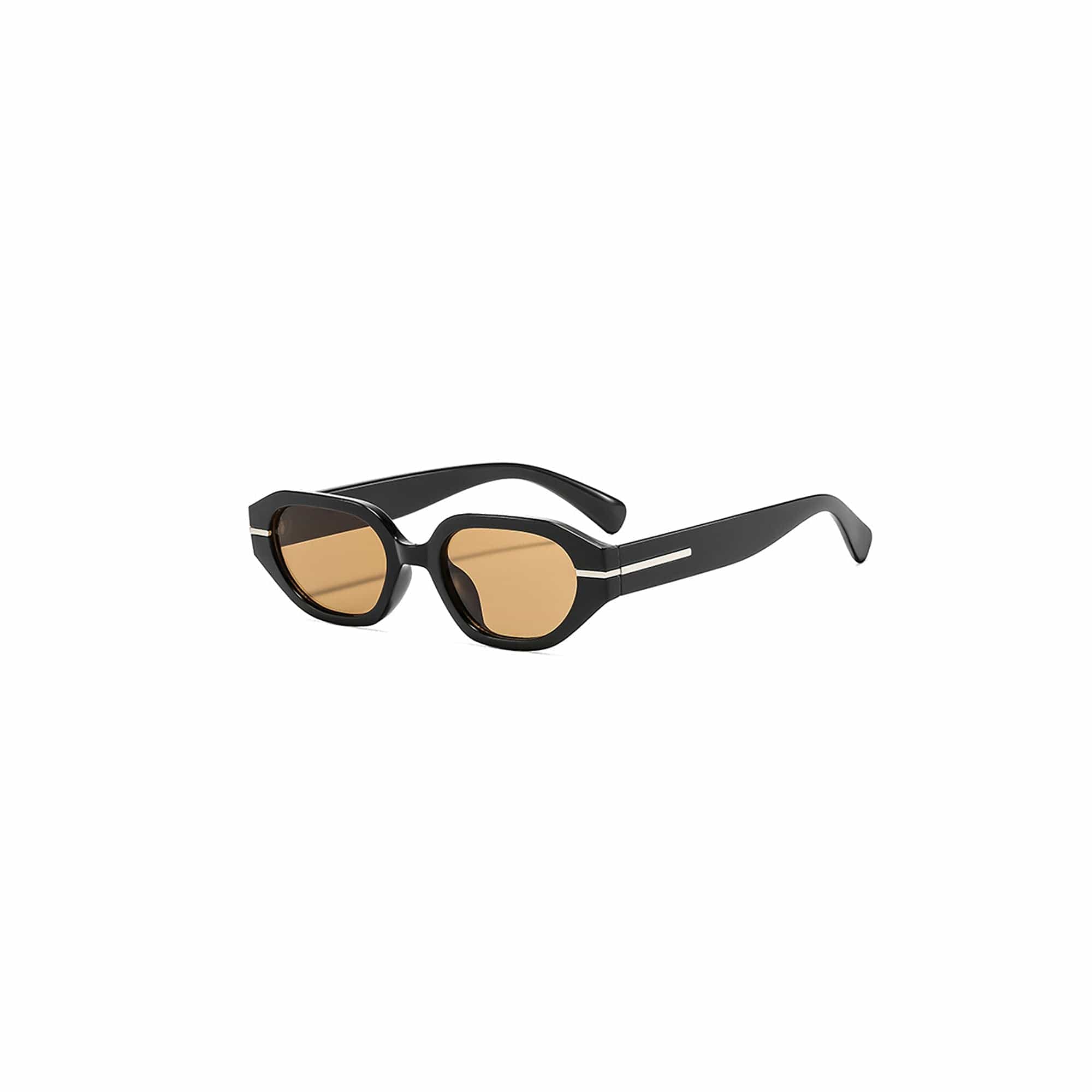 DAMAGE ASIA Retro Transparent Sunglasses