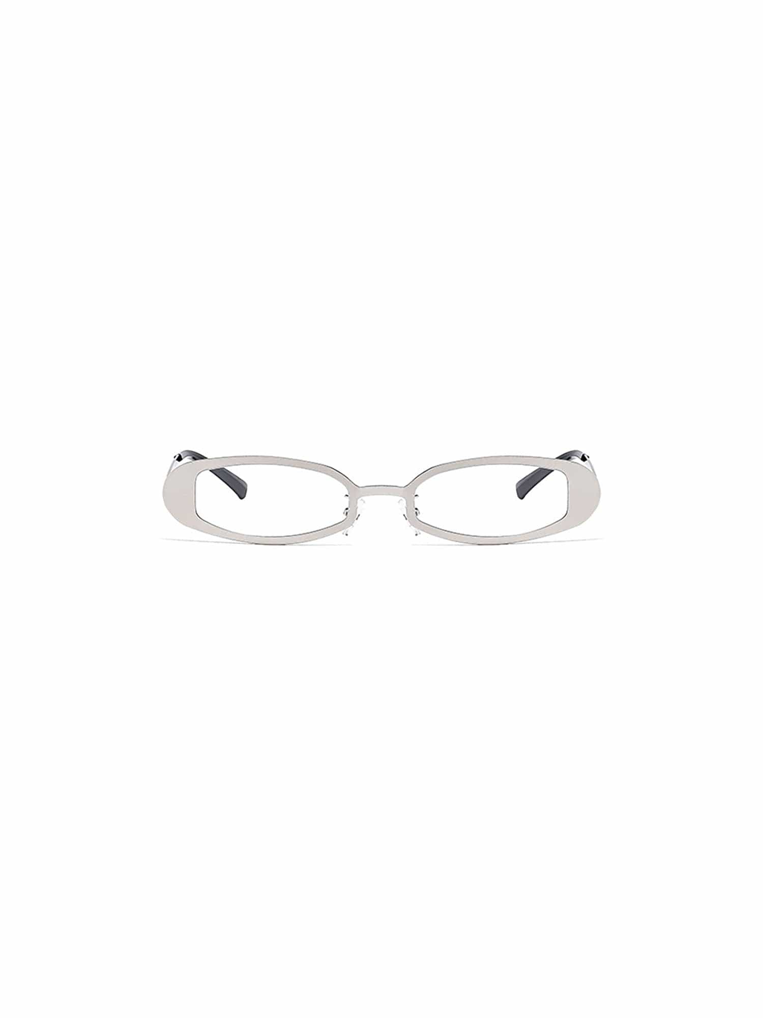 DAMAGE ASIA Silver Framed Sunglasses