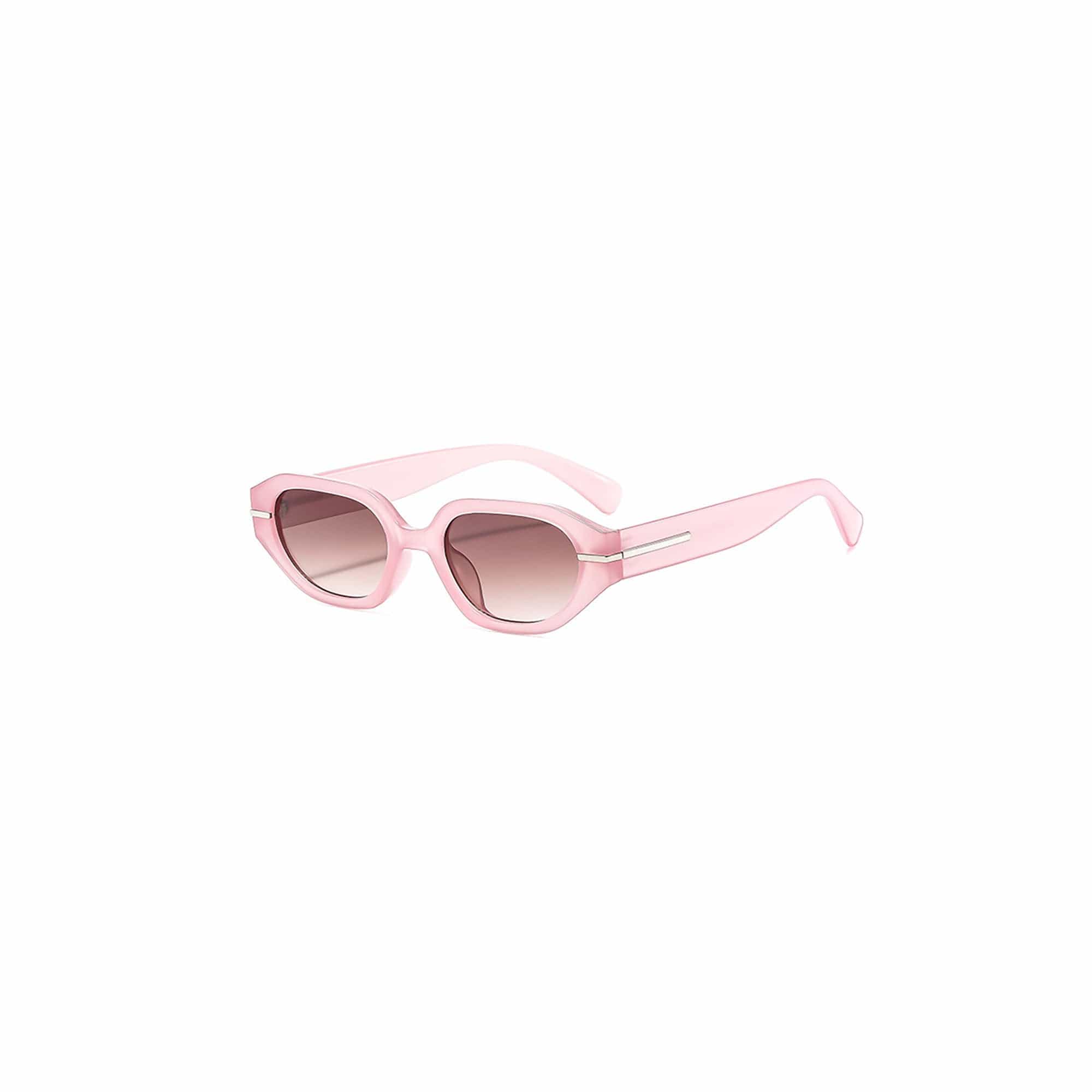DAMAGE ASIA Retro Transparent Sunglasses