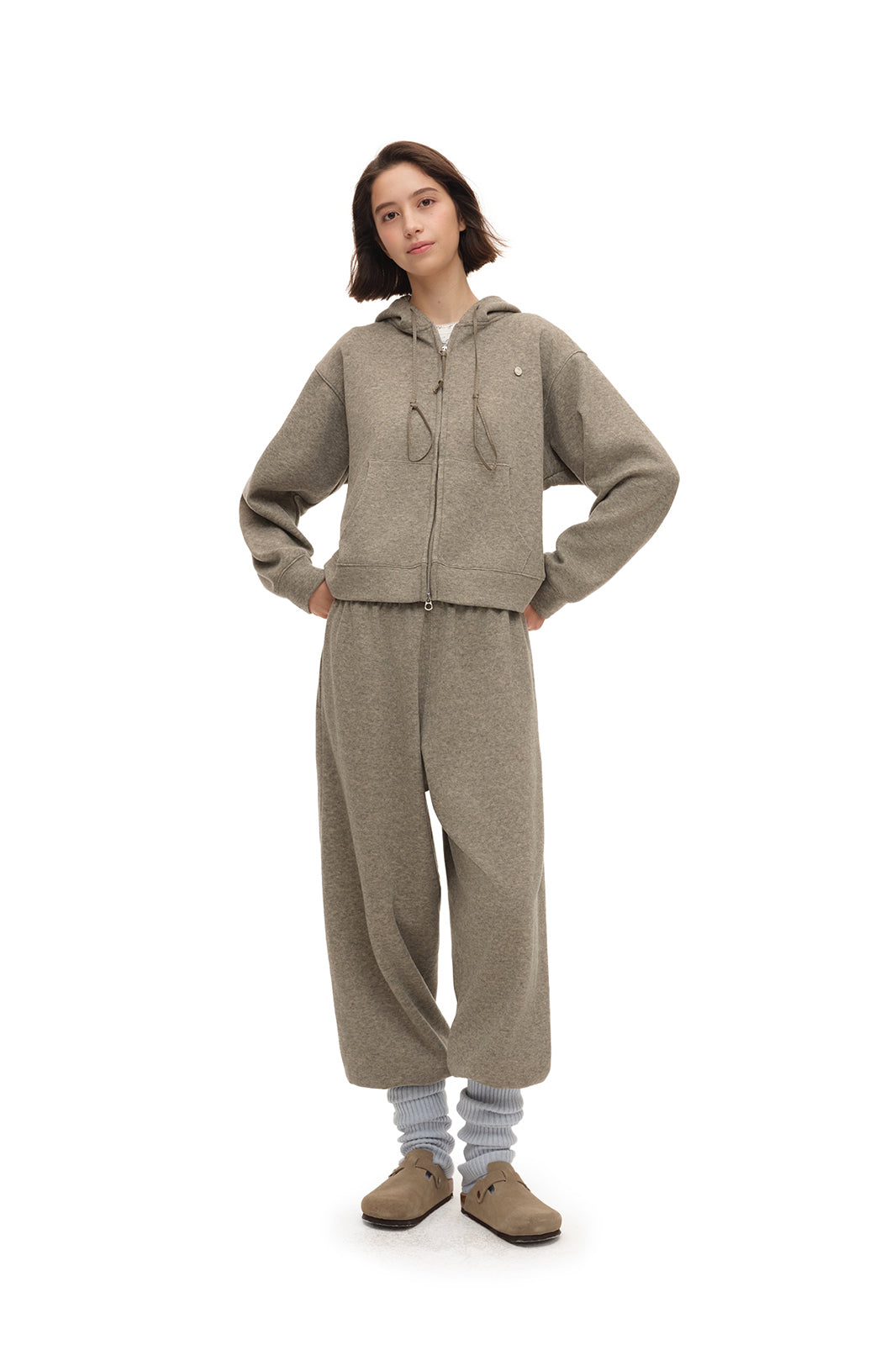 CHICCHICK Classic Drawstring Oversized Jogger