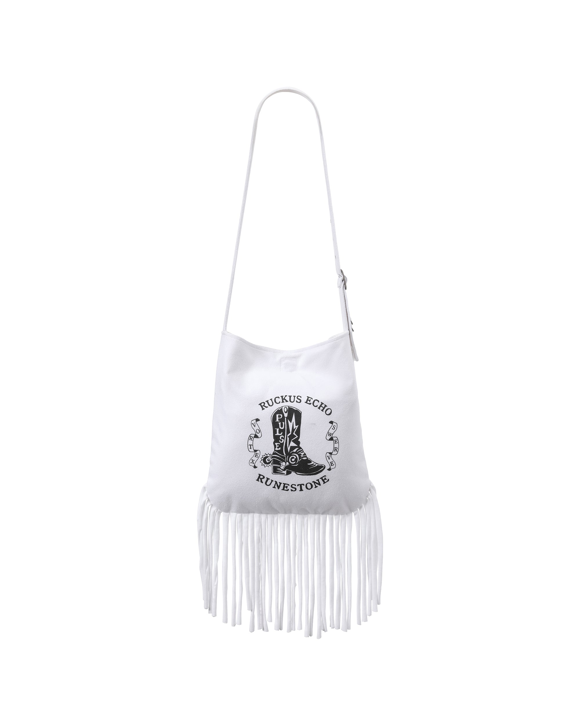OINIMI Cowboy Boot Graphic Fringe Bag