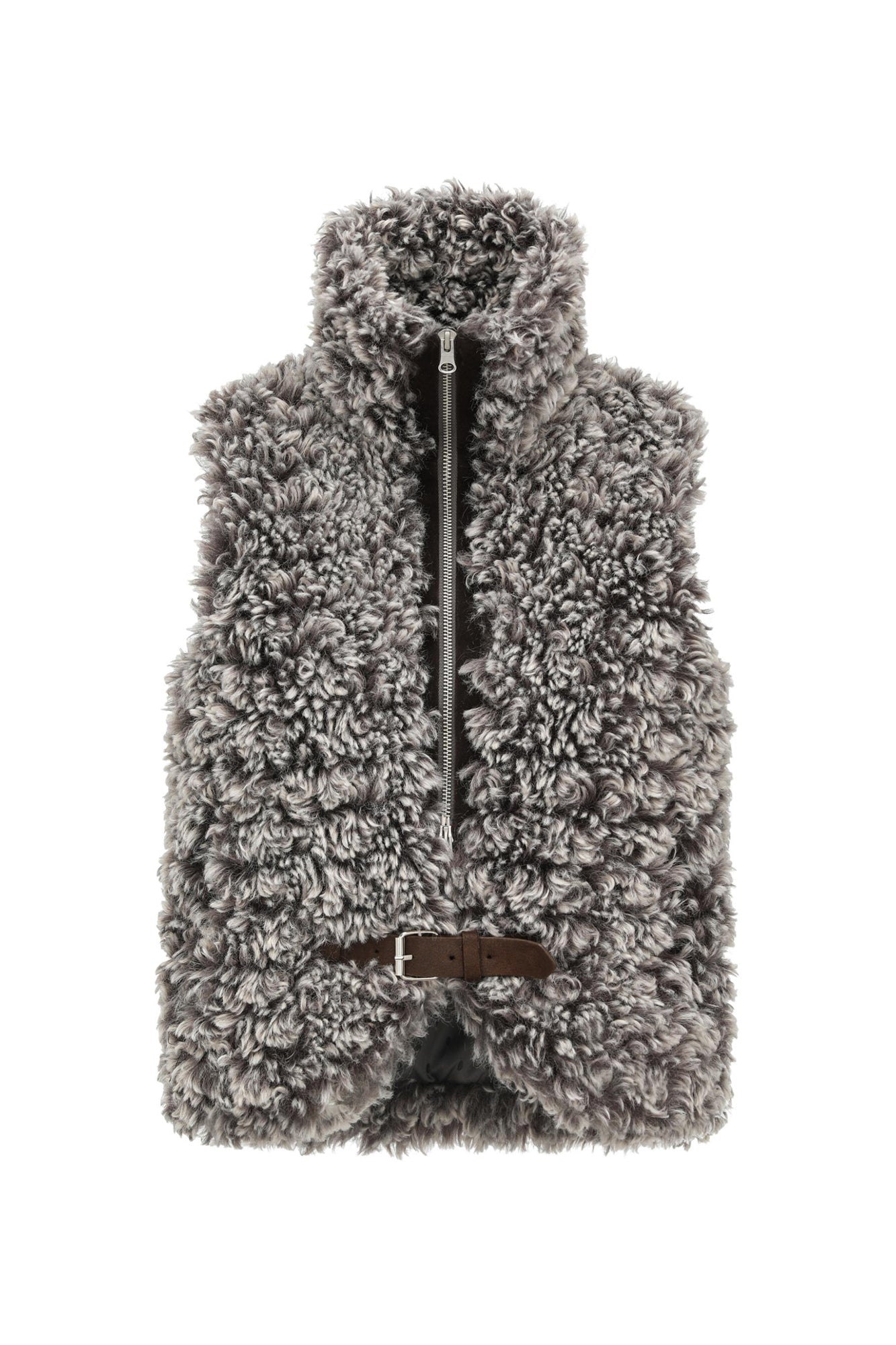 OINIMI Gradient Fleece Belted Vest