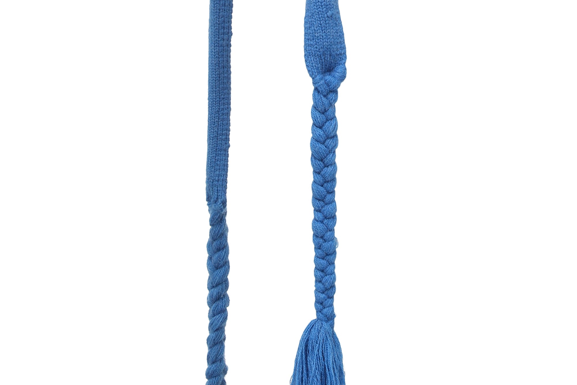 OINIMI Braided Tassel Ribbed Scarf