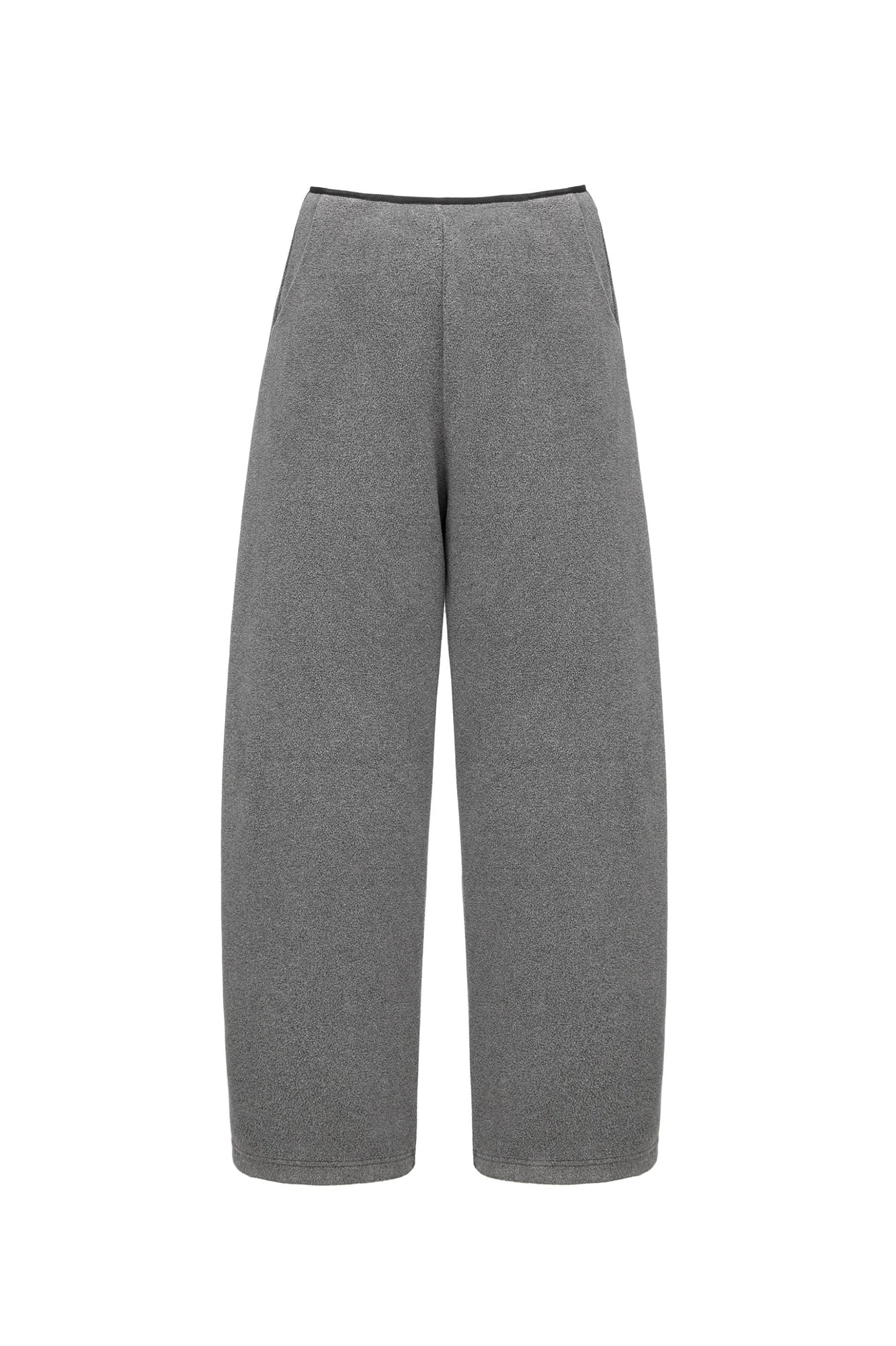OINIMI Minimal Fleeced Barrel Pants
