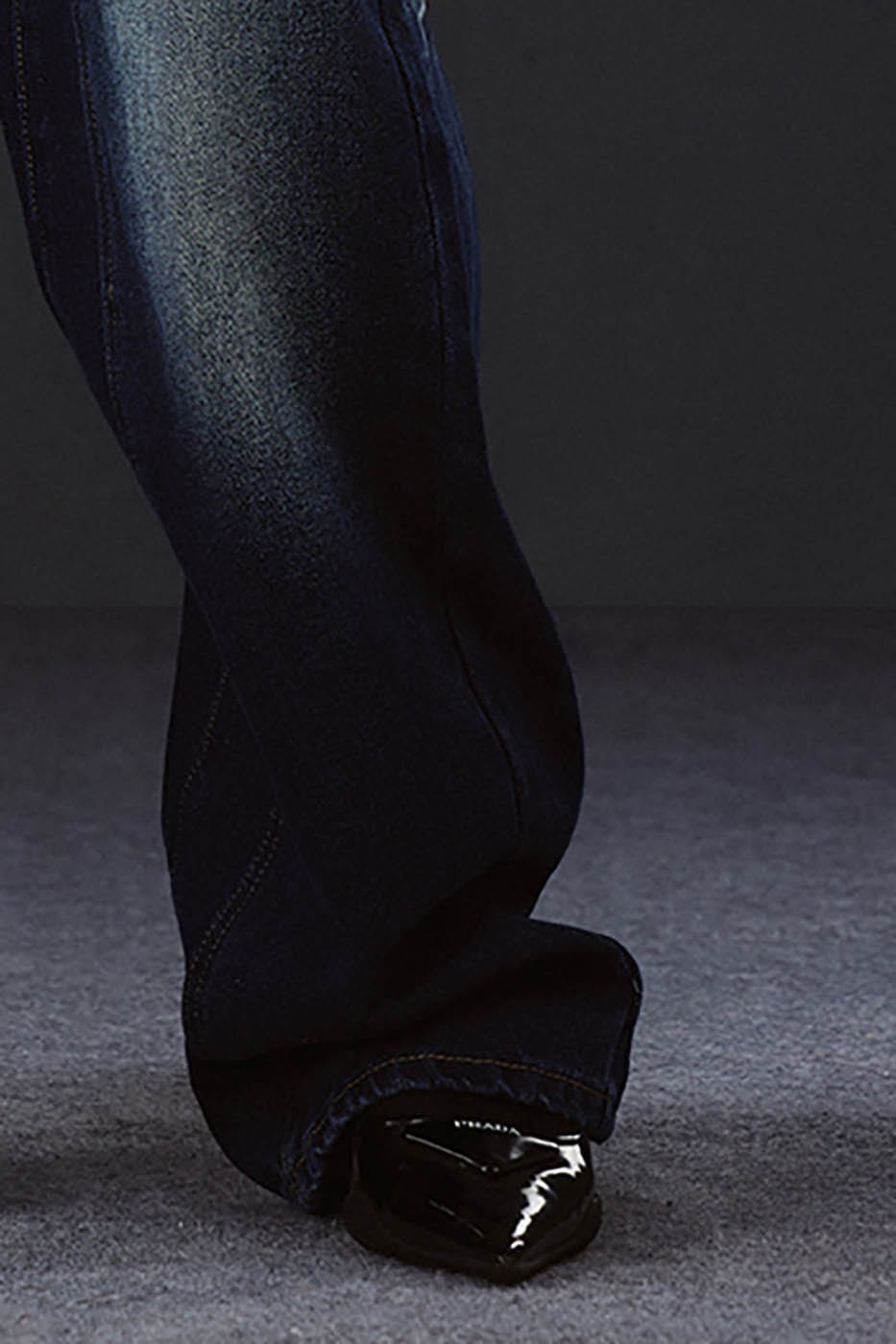 ARTIFICIAL WORLD Crinkled Straight-Leg Washed Jeans, premium urban and streetwear designers apparel on PROJECTISR.com, ARTIFICIAL WORLD