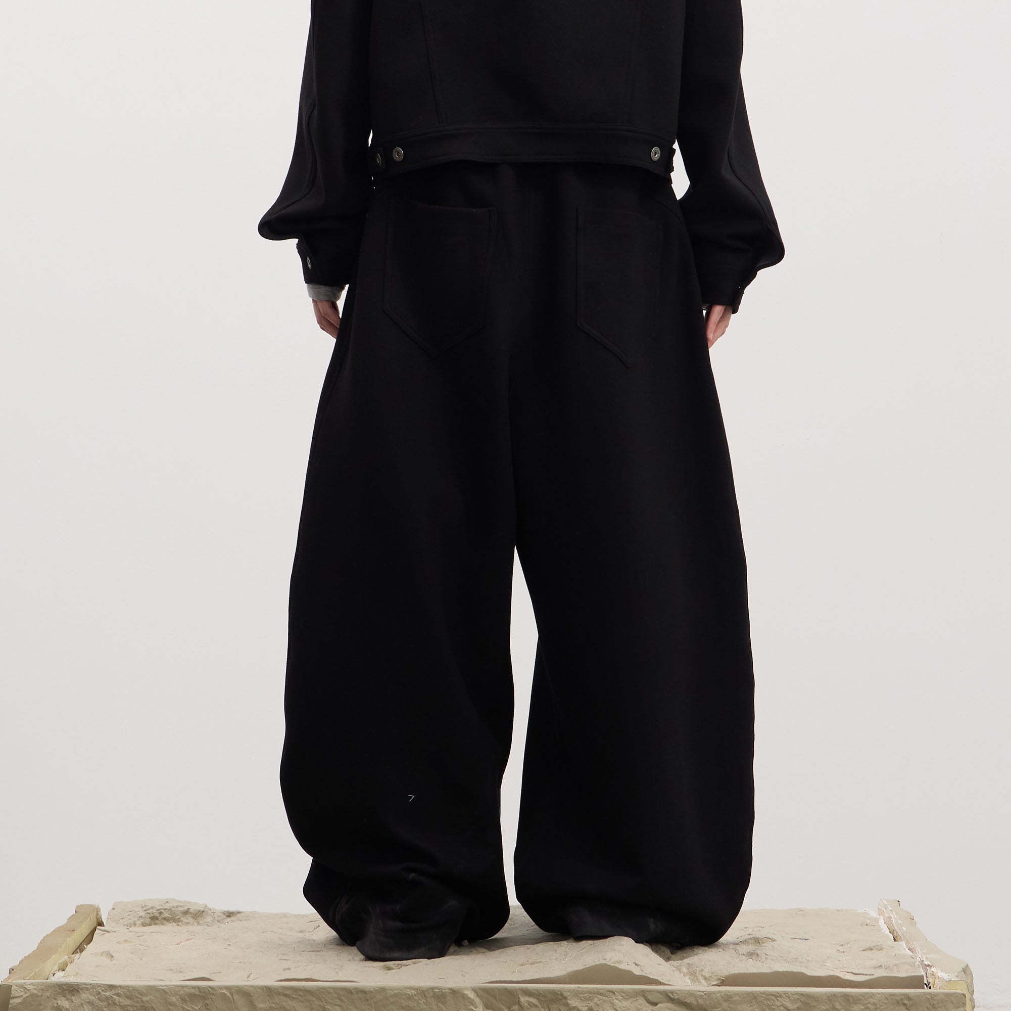 DND4DES Essential Wool-Blend Baggy Pants