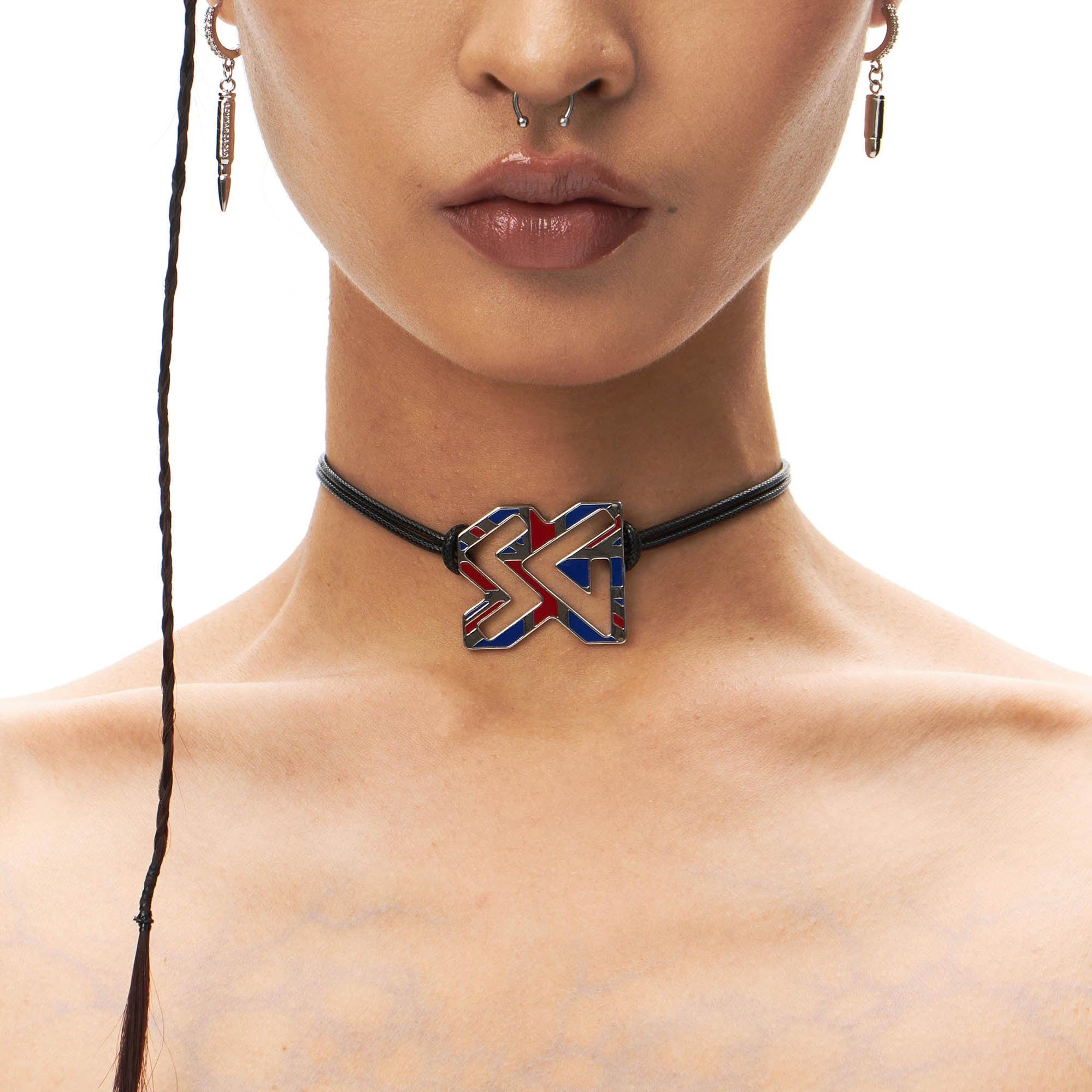 SCHWARZGOLD SG Rope Choker, premium urban and streetwear designers apparel on PROJECTISR.com, SCHWARZGOLD