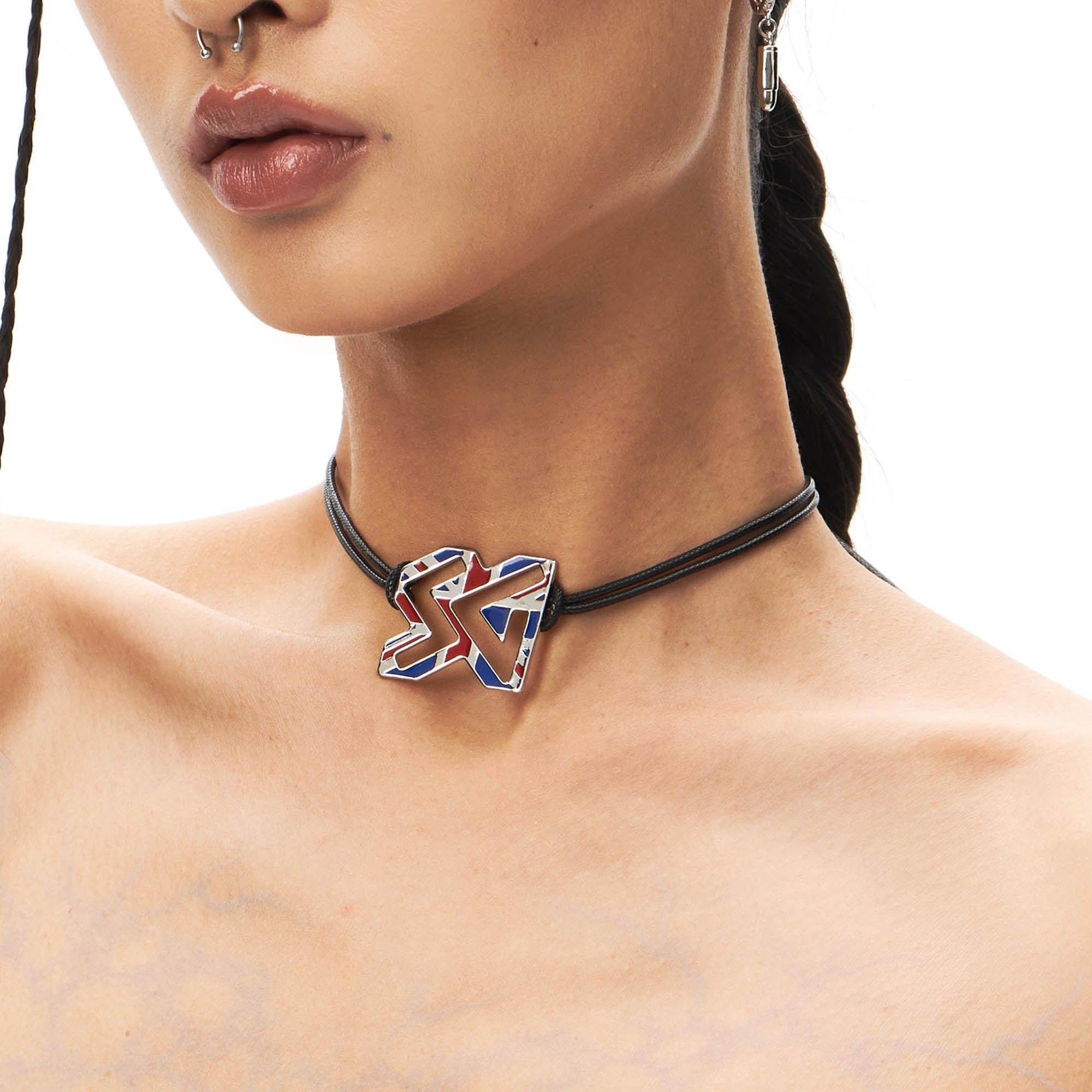 SCHWARZGOLD SG Rope Choker, premium urban and streetwear designers apparel on PROJECTISR.com, SCHWARZGOLD