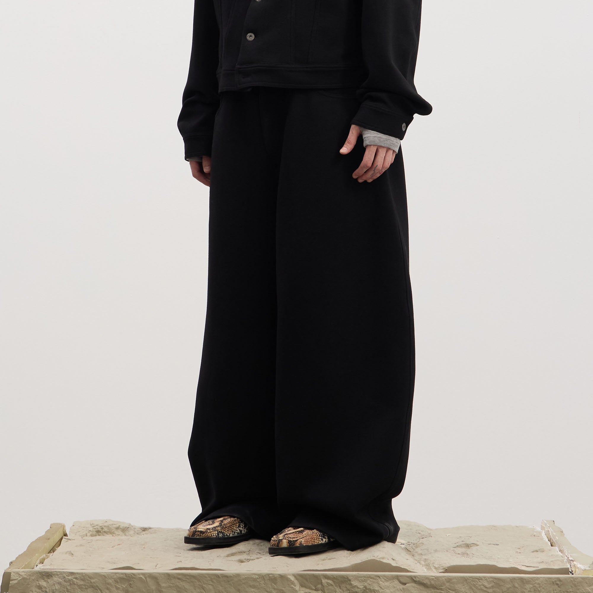 DND4DES Essential Wool-Blend Baggy Pants