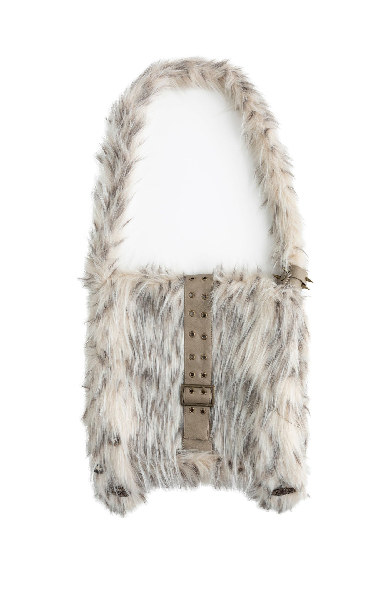 CESTNOUS Fuzzy Faux Fur Crossbody Bag