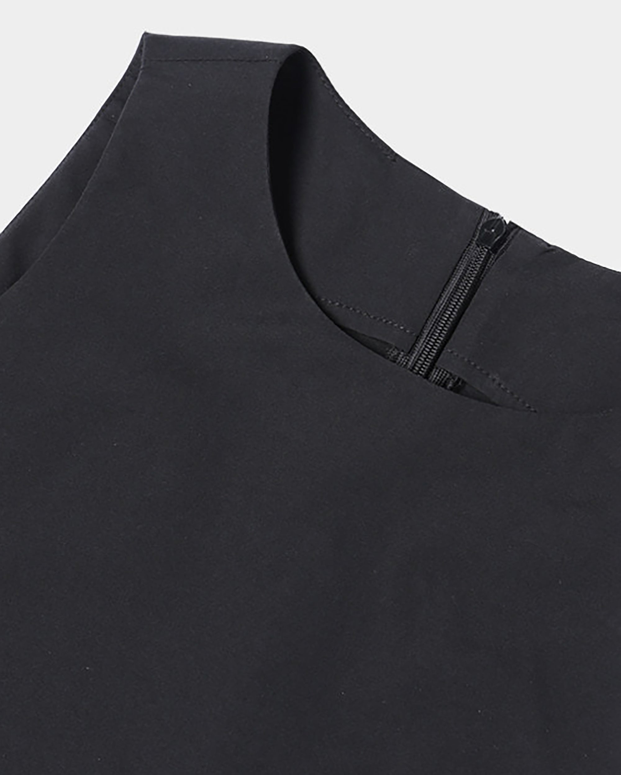 COMMAND N Gathered Drop-Waist Tank Dress
