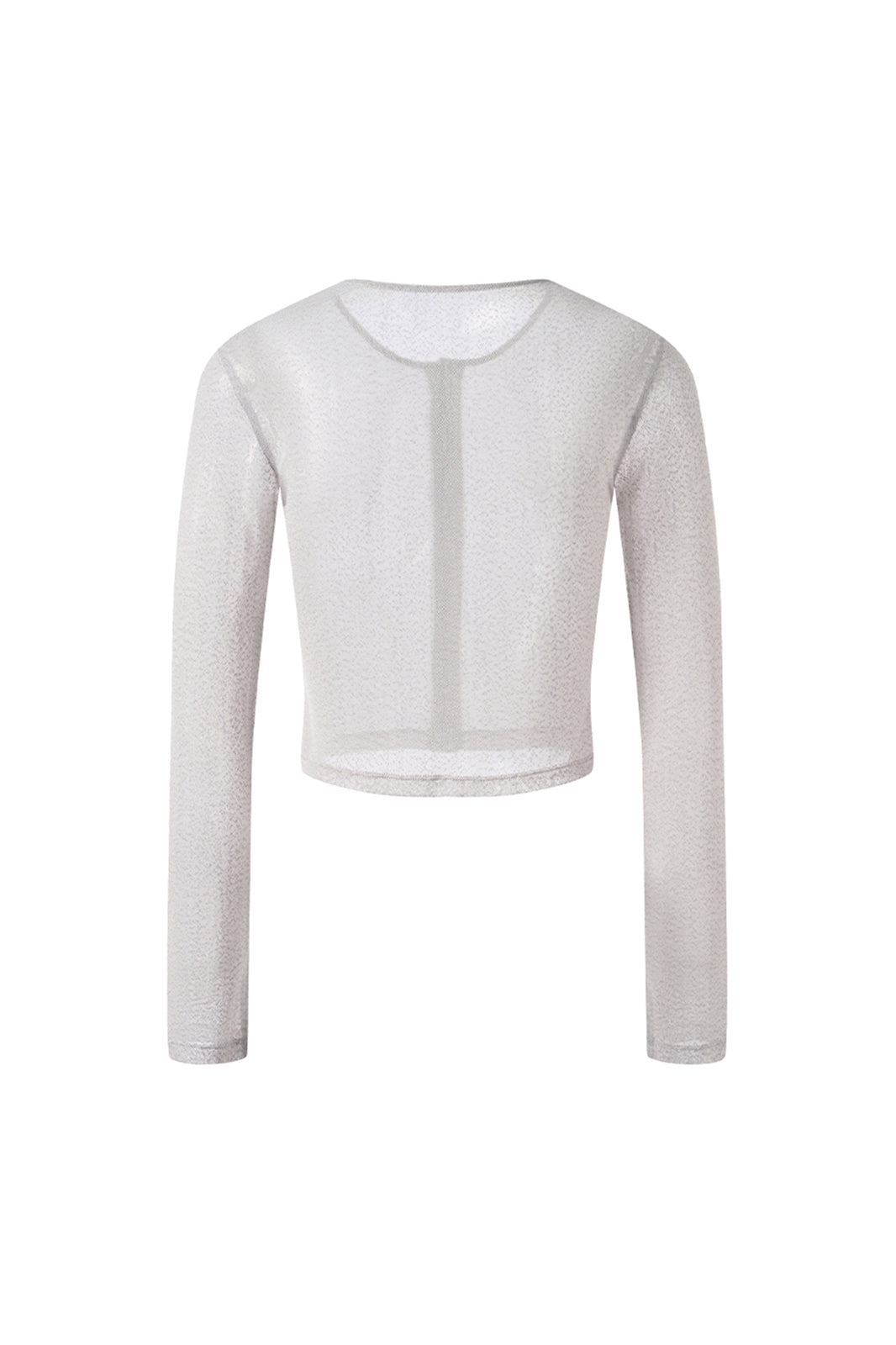 CHICCHICK Sheer Button-Up Cardigan