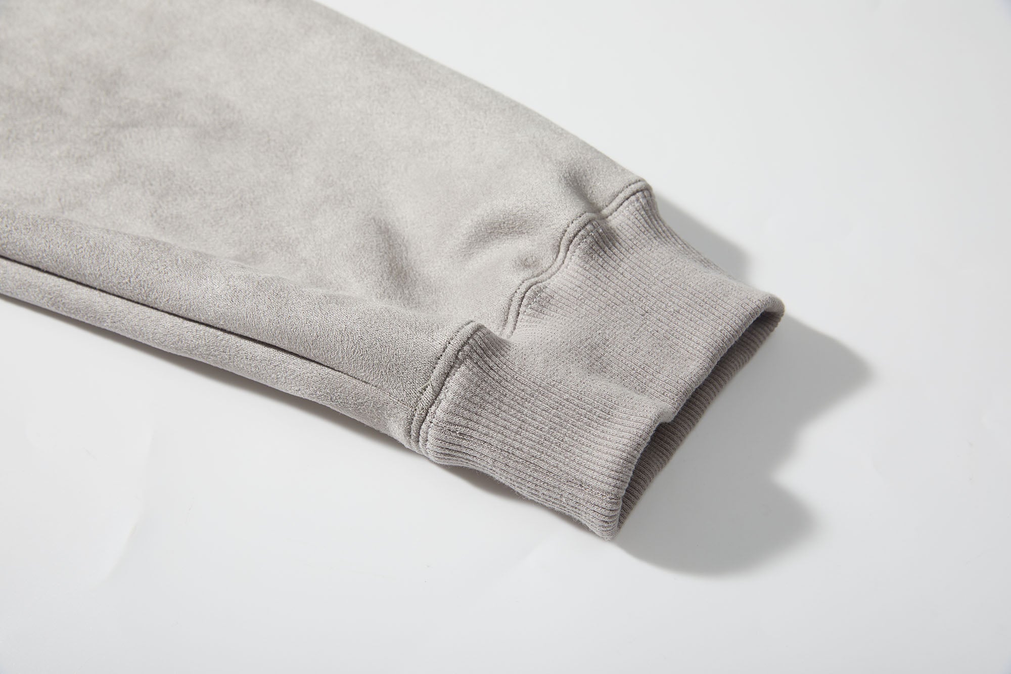 ERROR CODE ROBOT Graphic Suede Zip-Up Hoodie