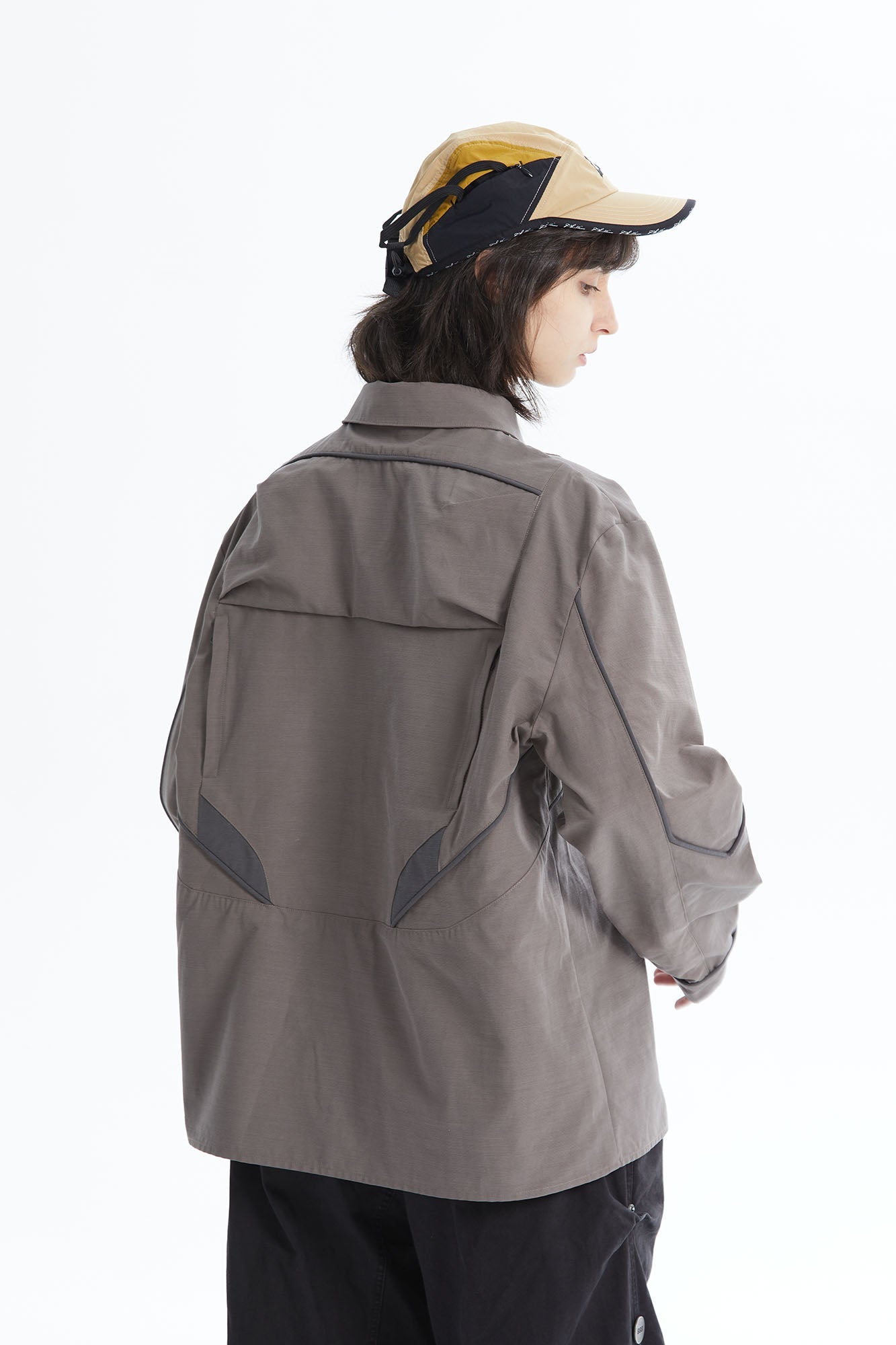 ERROR CODE ROBOT Modular Panel Button-Up Utility Shirt