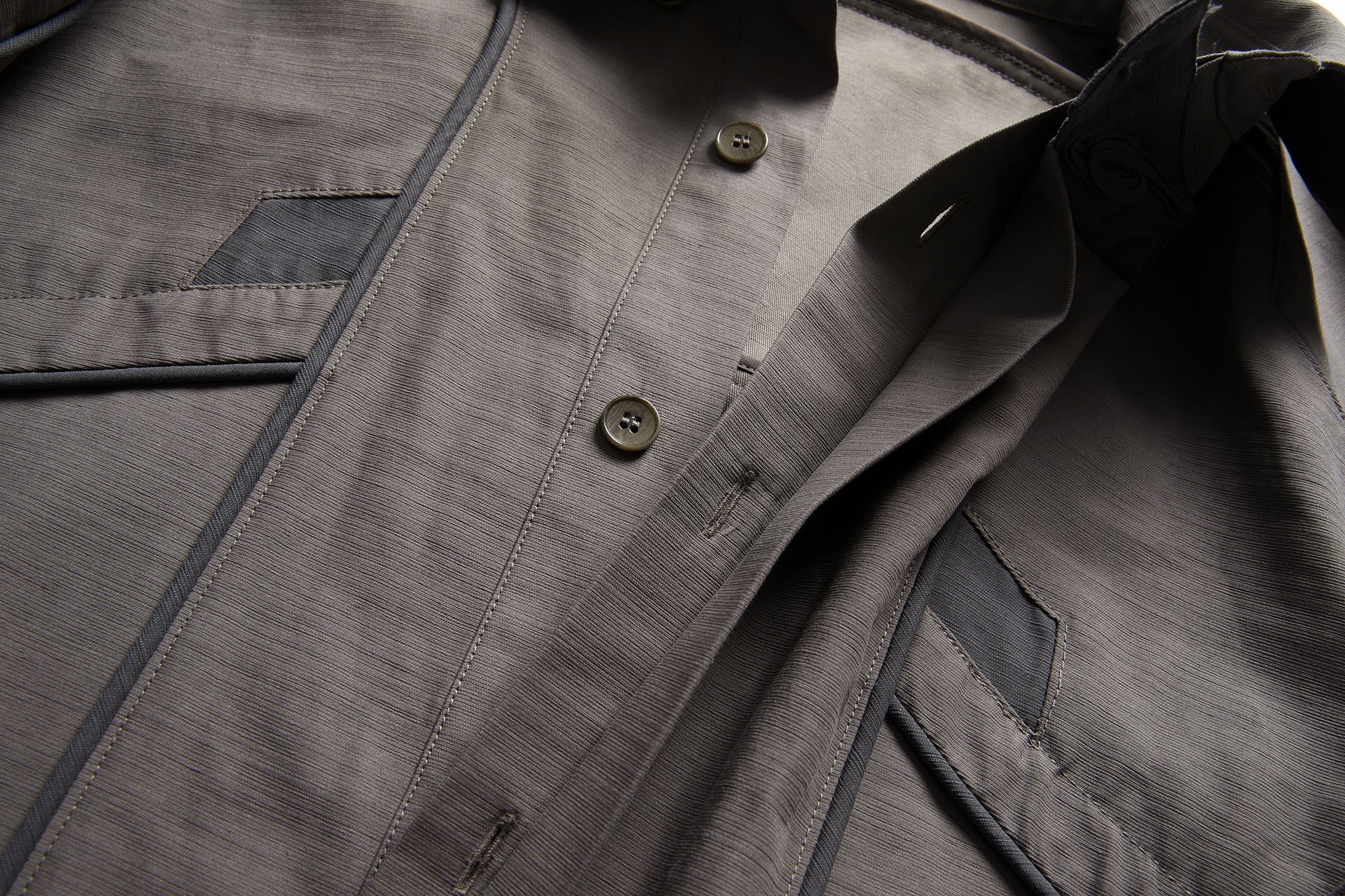 ERROR CODE ROBOT Modular Panel Button-Up Utility Shirt