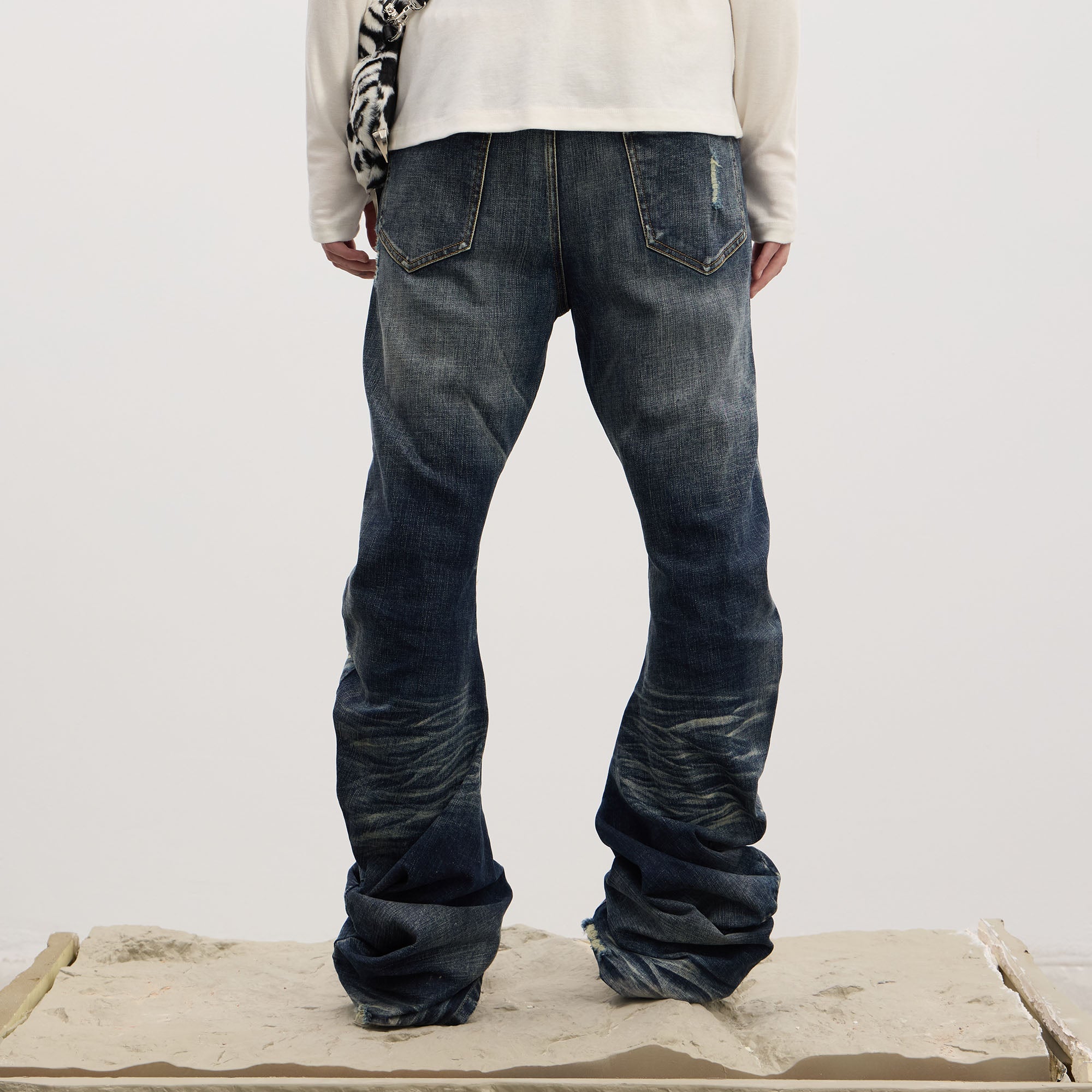 DND4DES Dirty Fit Whiskered Stack Jeans