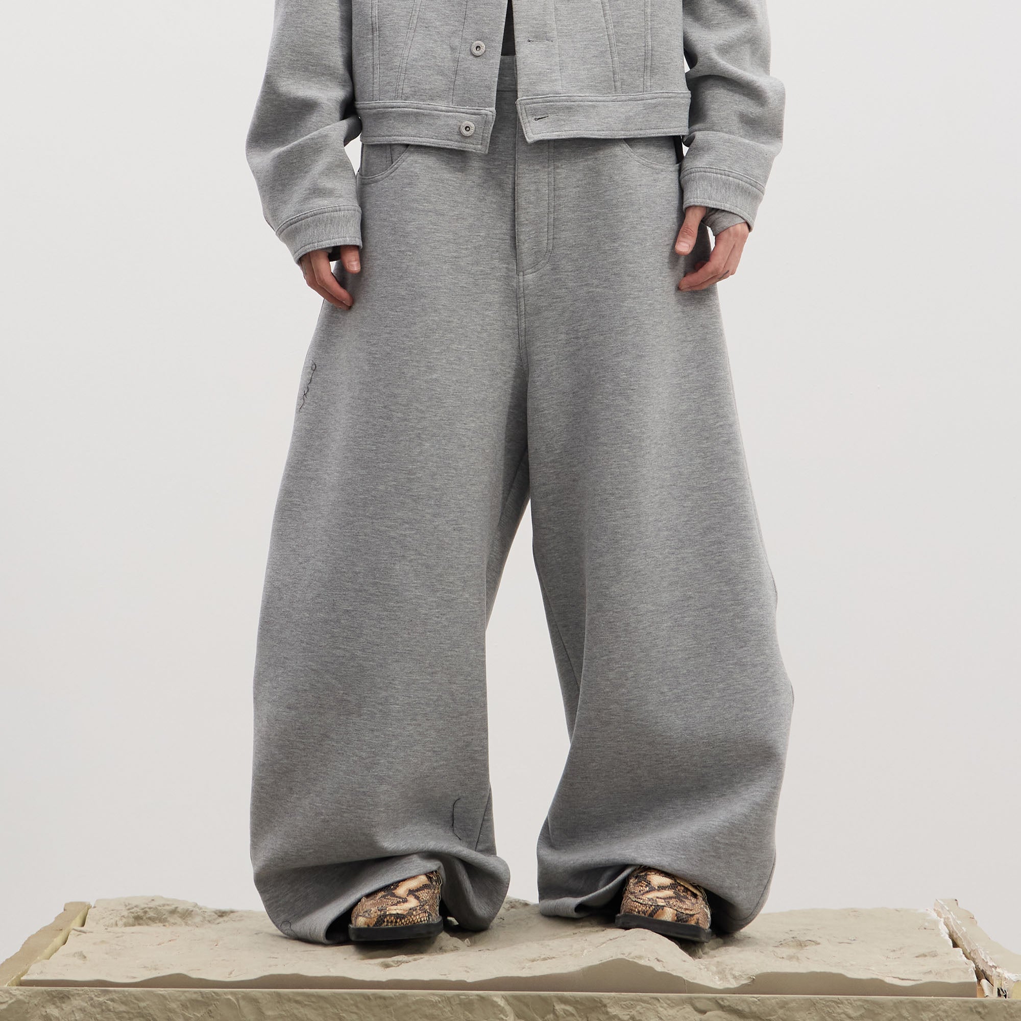 DND4DES Essential Wool-Blend Baggy Pants
