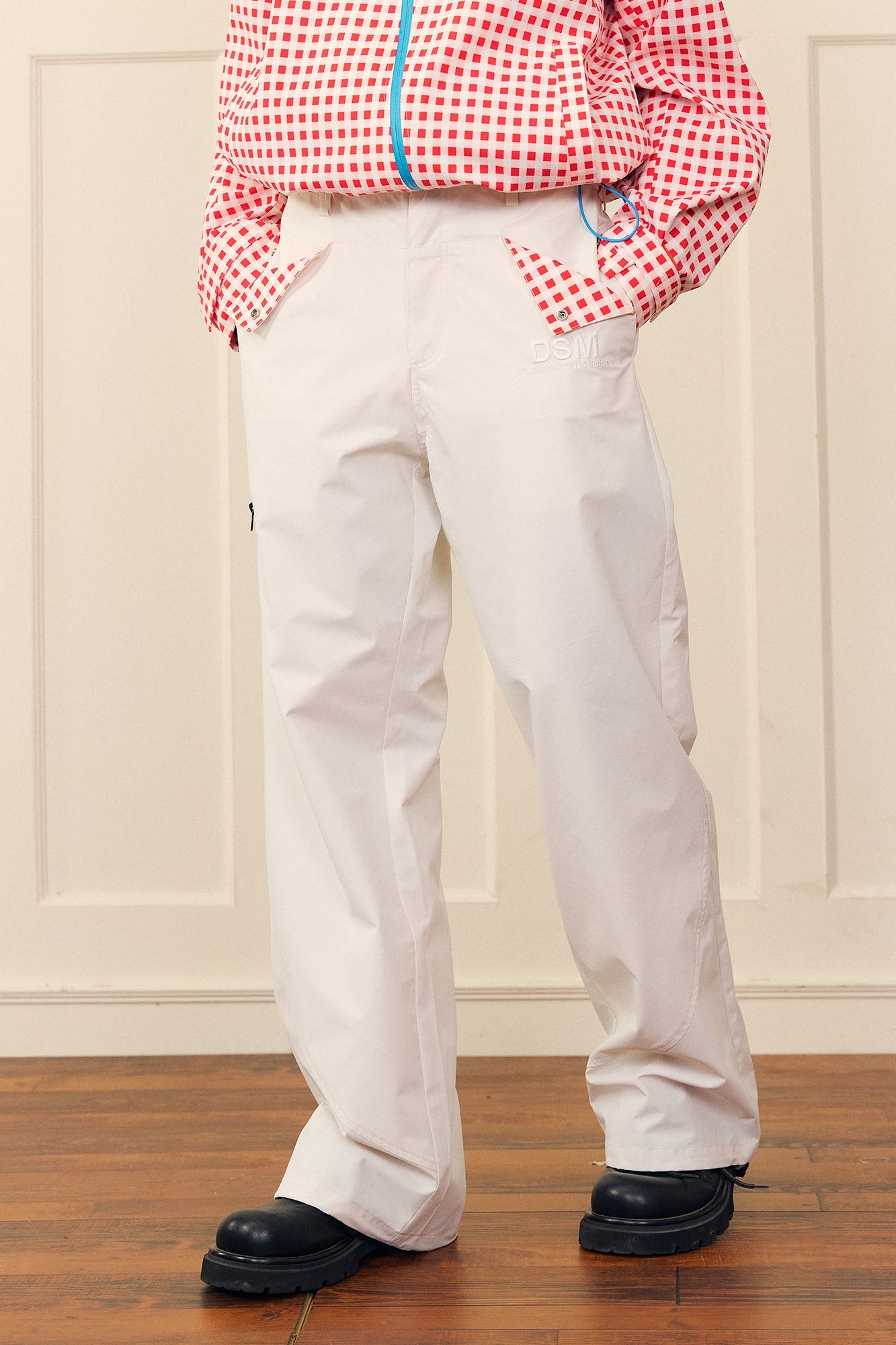 DONSMOKE Check Pocket Teflon Windproof Pants