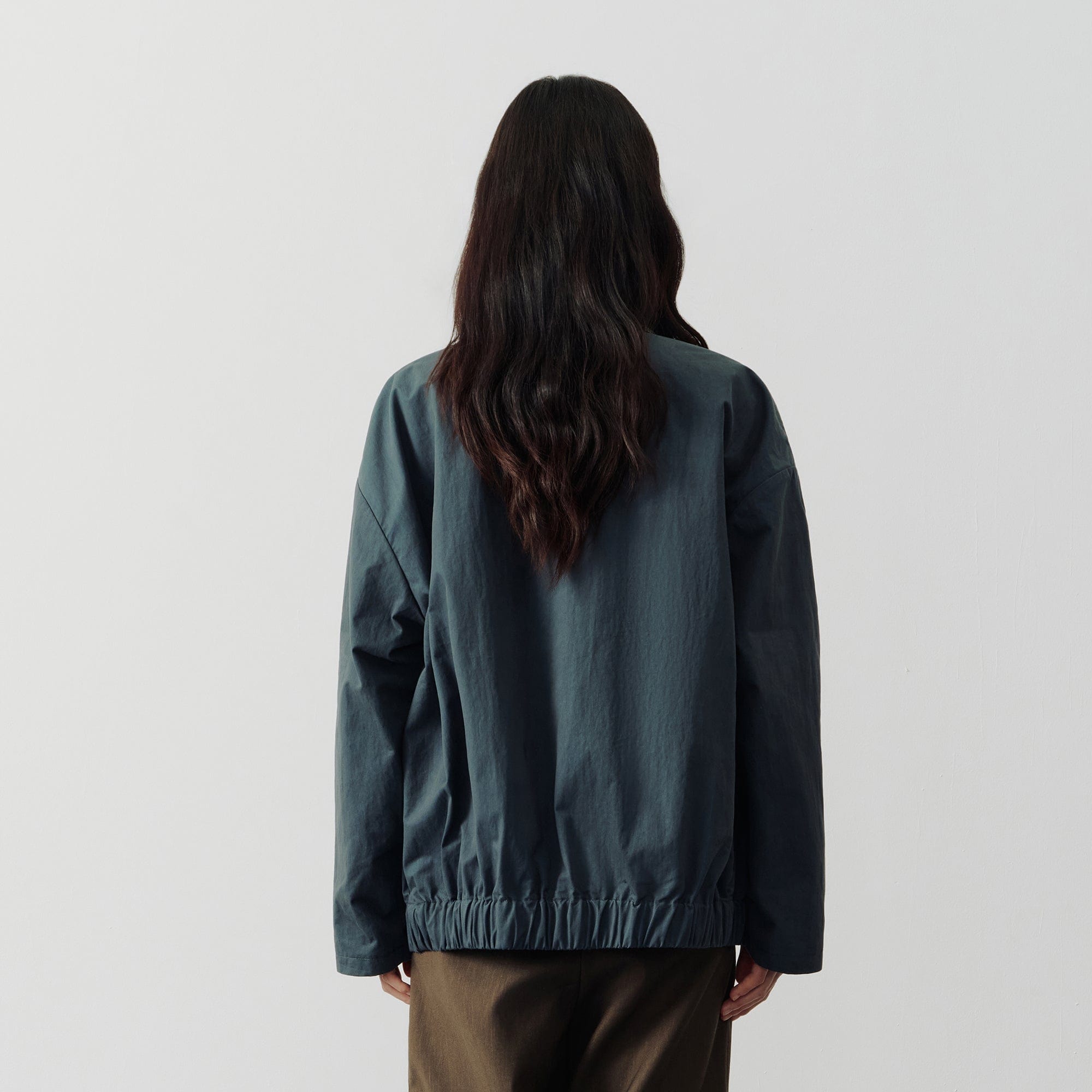 SAME FLOW Retro Reversible Plaid Layered Jacket