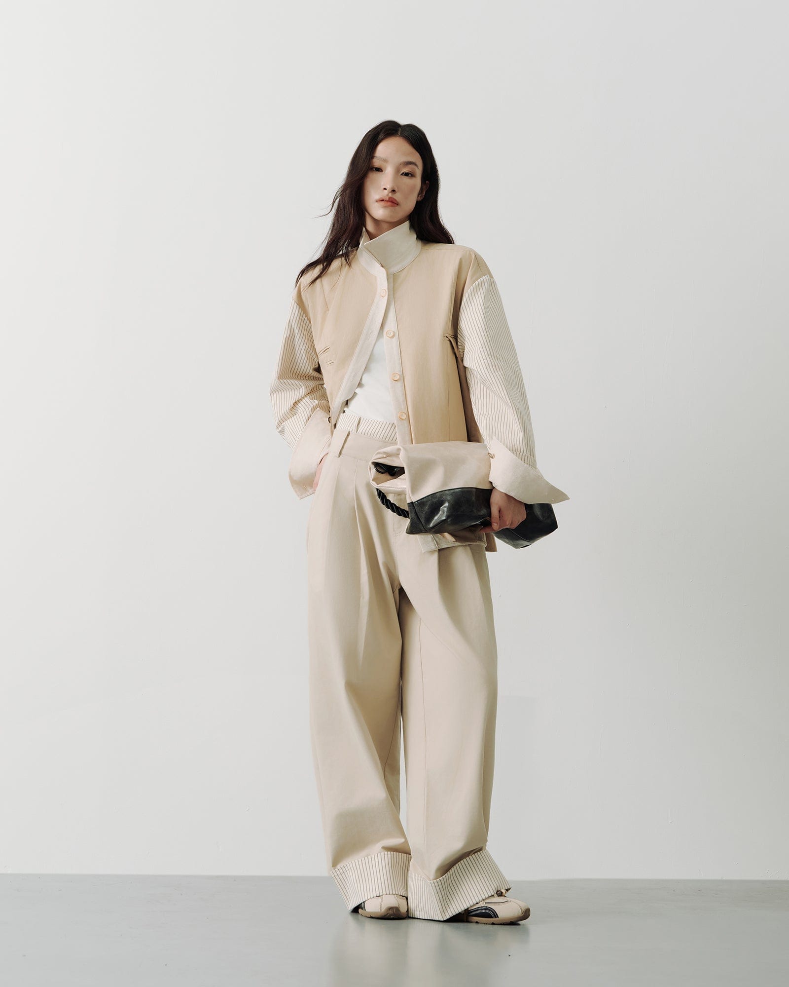 SAME FLOW Essential Reversible Paneled Shirt