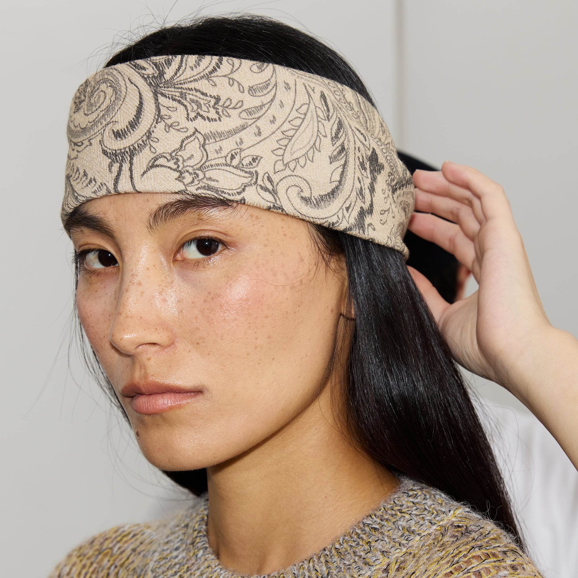 PCLA Paisley Beaded Multi-Way Scarf