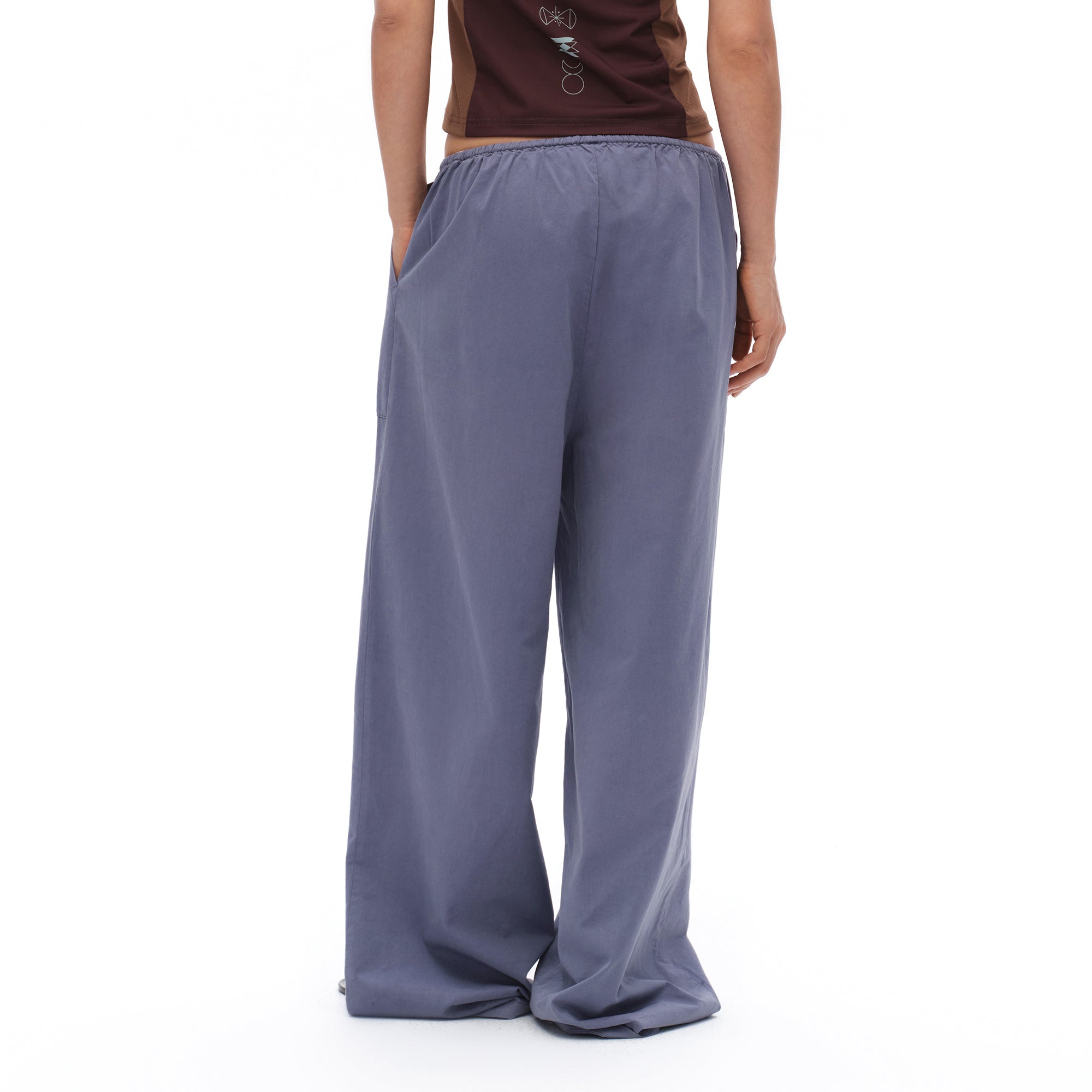 OINIMI Drawstring Wide-Leg Utility Pants
